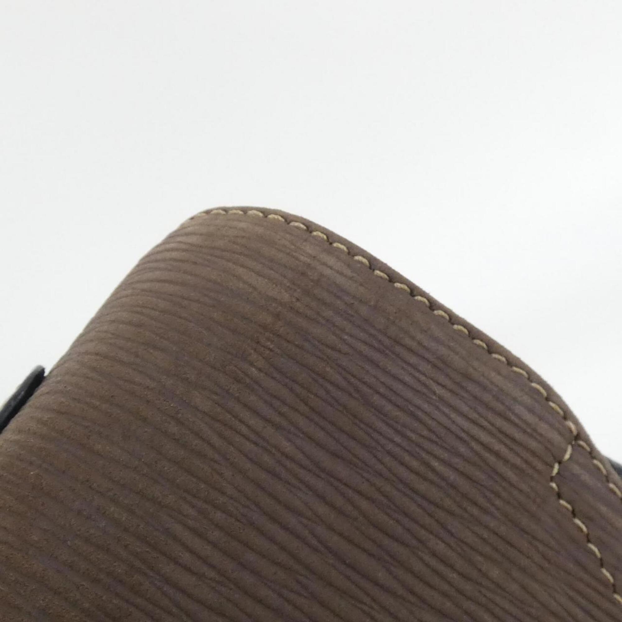 Loewe Black Brown Leather Handbag (Pre-Owned)