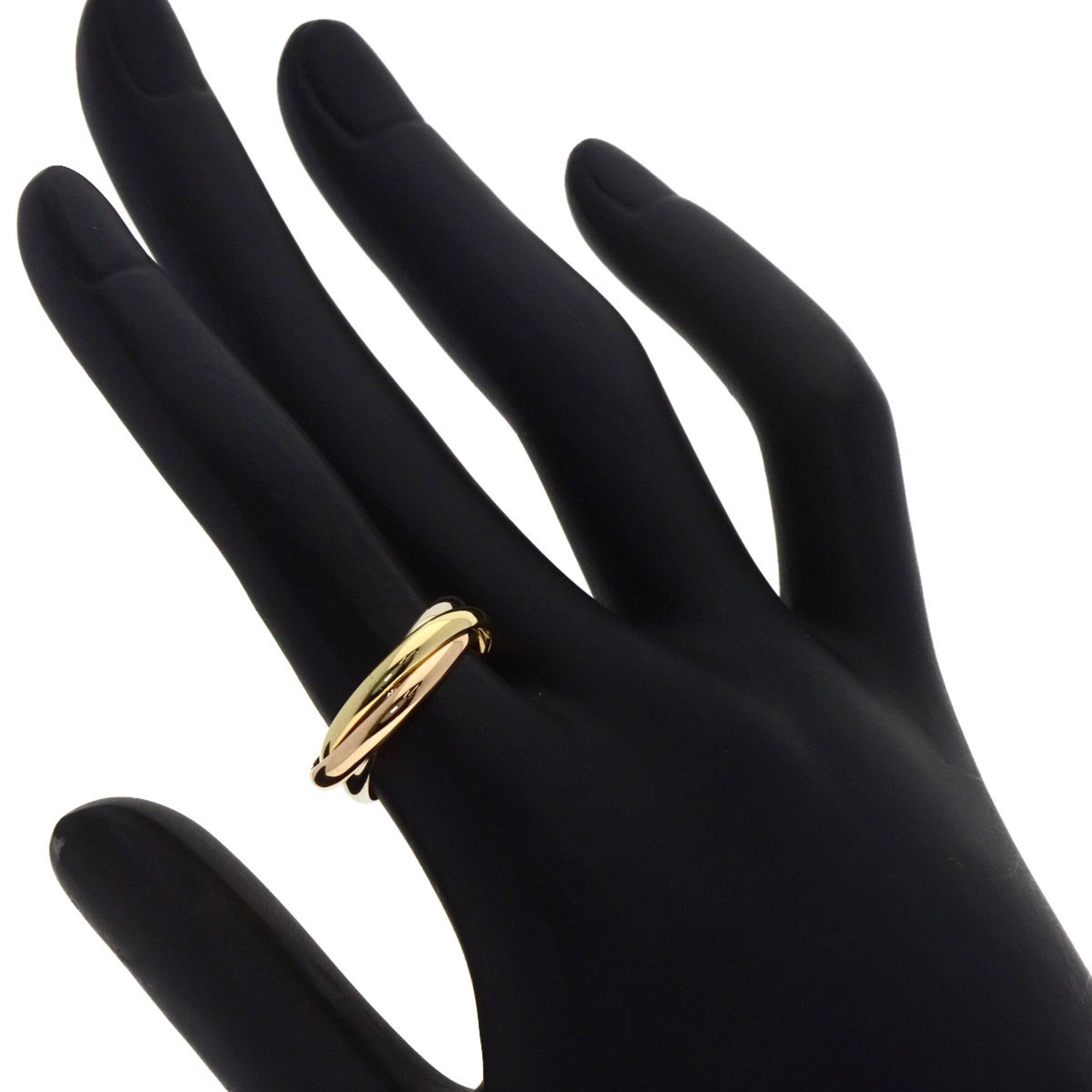 Cartier Yellow Gold (18K) Pink Gold (18K) White Gold (18K) Band Ring (Pre-Owned)