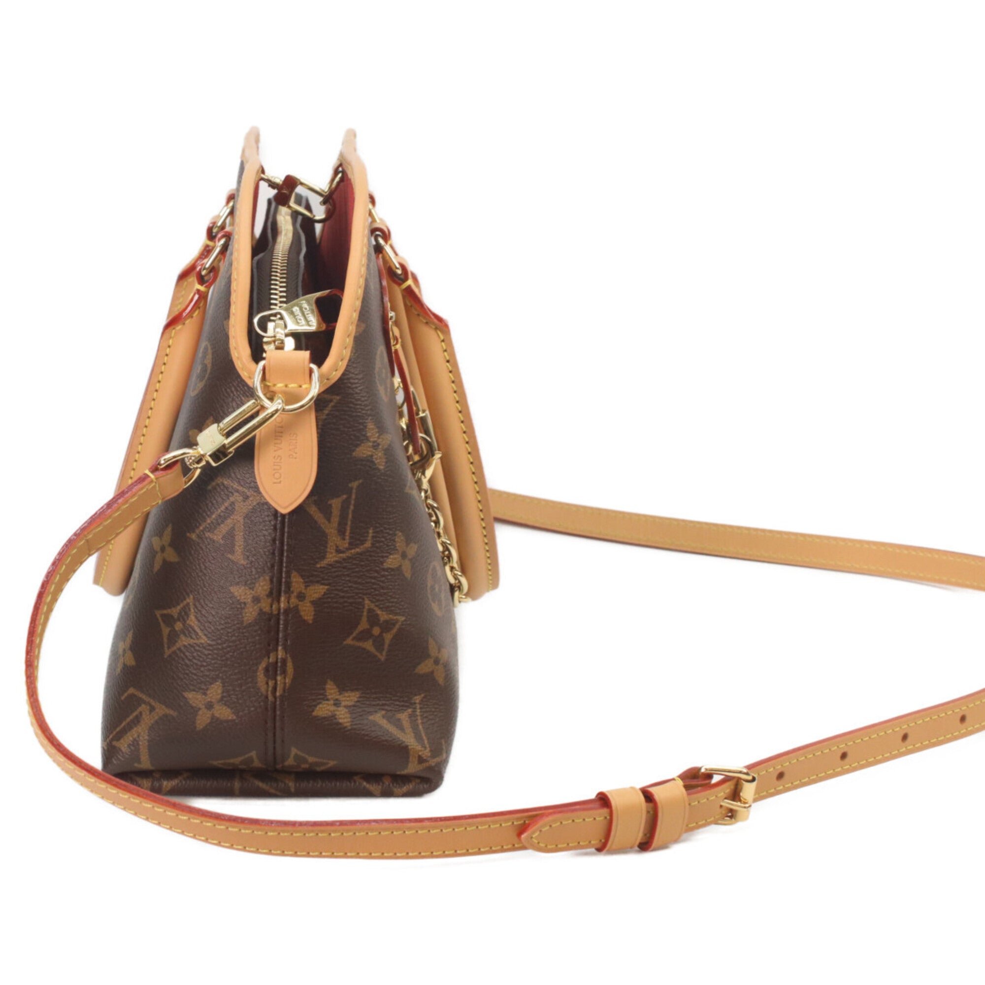 Louis Vuitton Brown Monogram Shoulder Bag (Pre-Owned)
