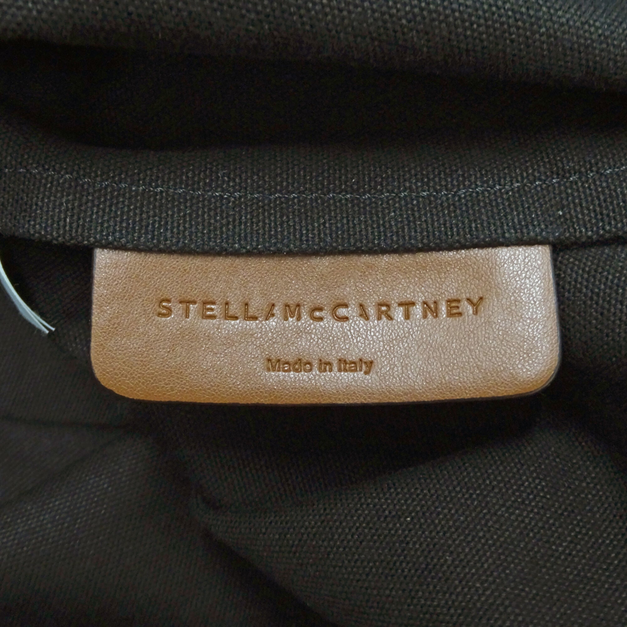Stella Mccartney Black Canvas Handbag Tote Bag (Pre-Owned)