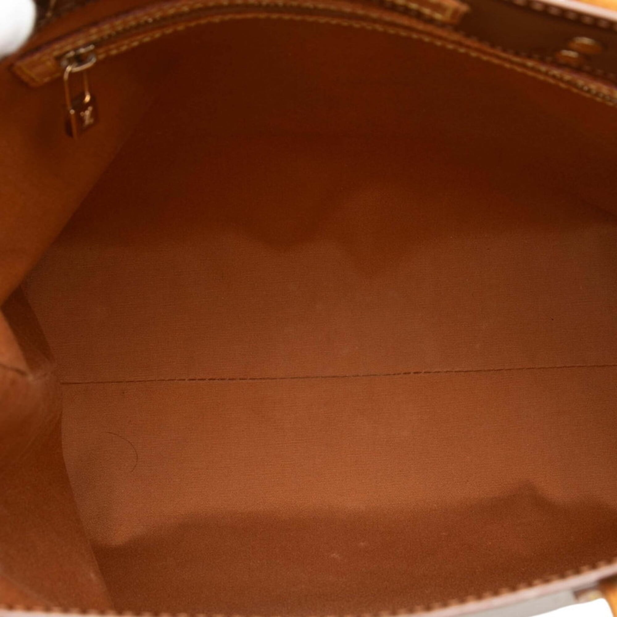 Louis Vuitton Monogram Vernis Bronze Brown Patent Leather Handbag Tote Bag (Pre-Owned)