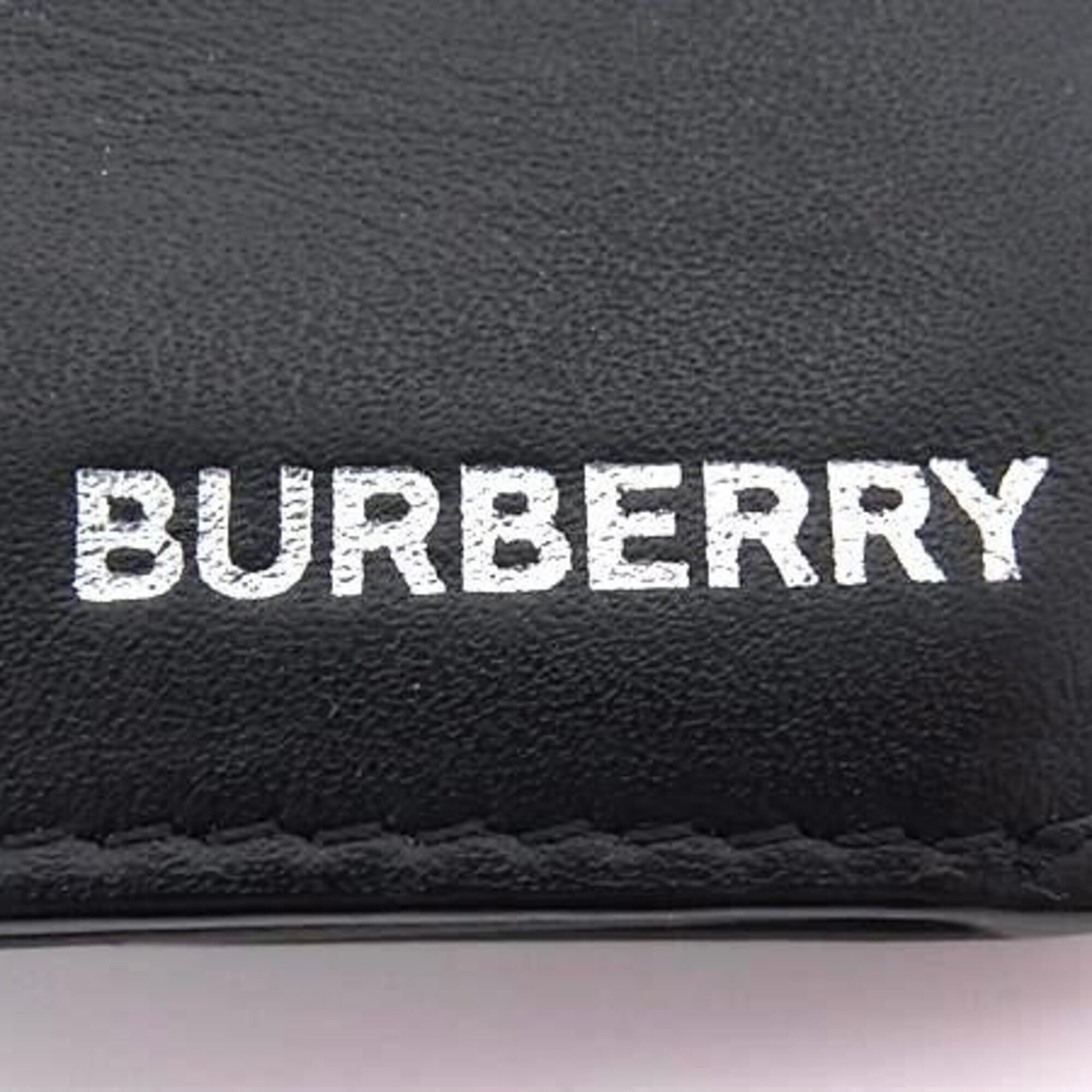 Burberry Black Pvc Long Wallet (Bi-Fold) (Pre-Owned)