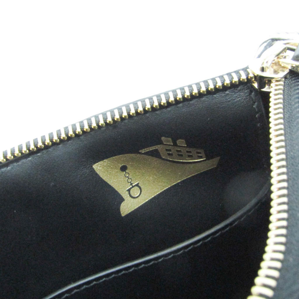 Salvatore Ferragamo Gancini Silver Leather Handbag Shoulder Bag (Pre-Owned)