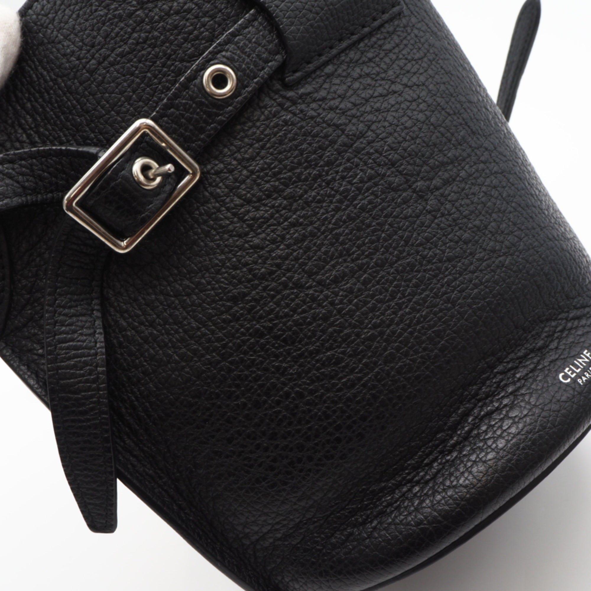 Celine Black Leather Handbag (Pre-Owned)