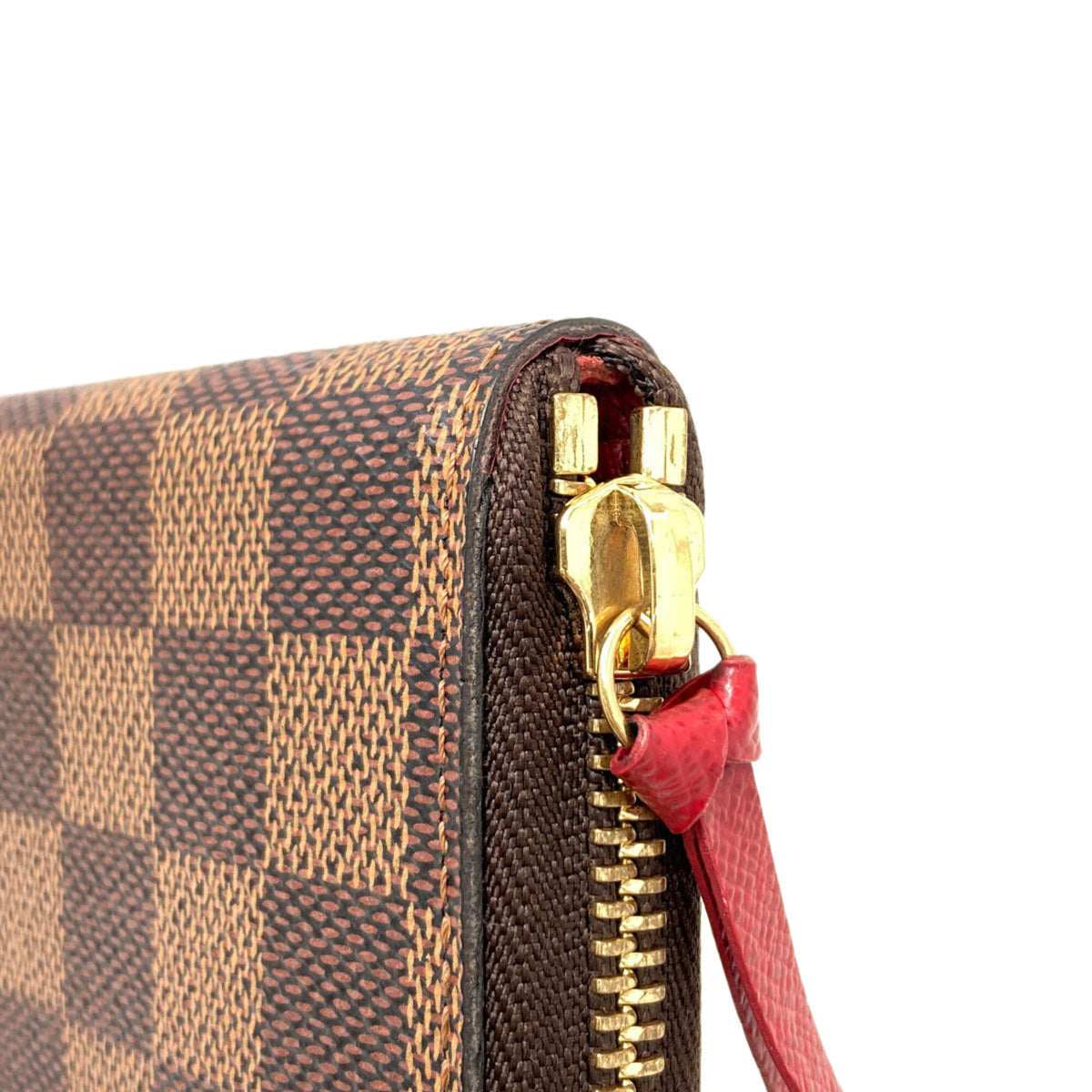 Louis Vuitton Damier Canvas Ebene Damier Canvas Coin Purse/Coin Case (Pre-Owned)