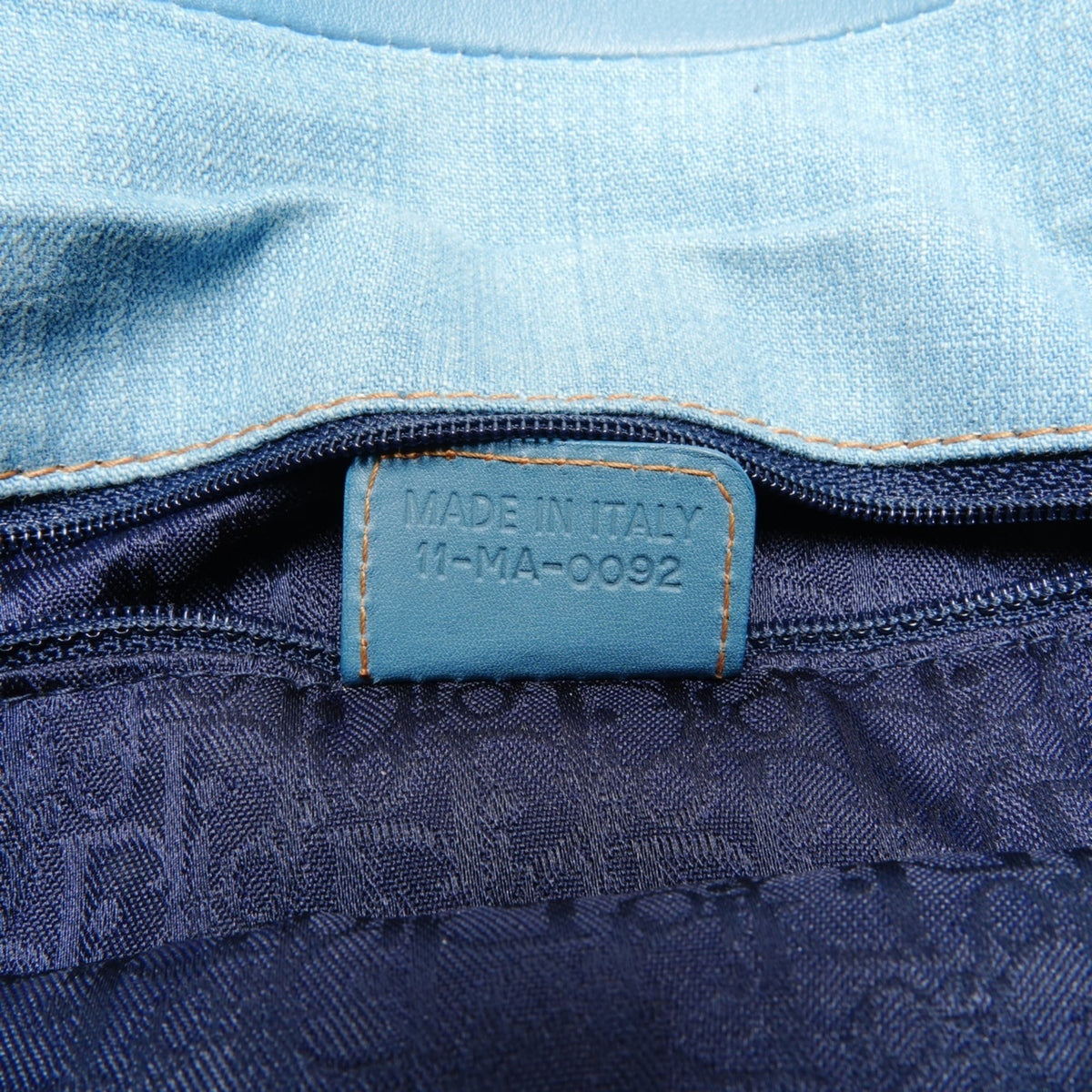 Christian Dior Blue Shoulder Bag (Pre-Owned)
