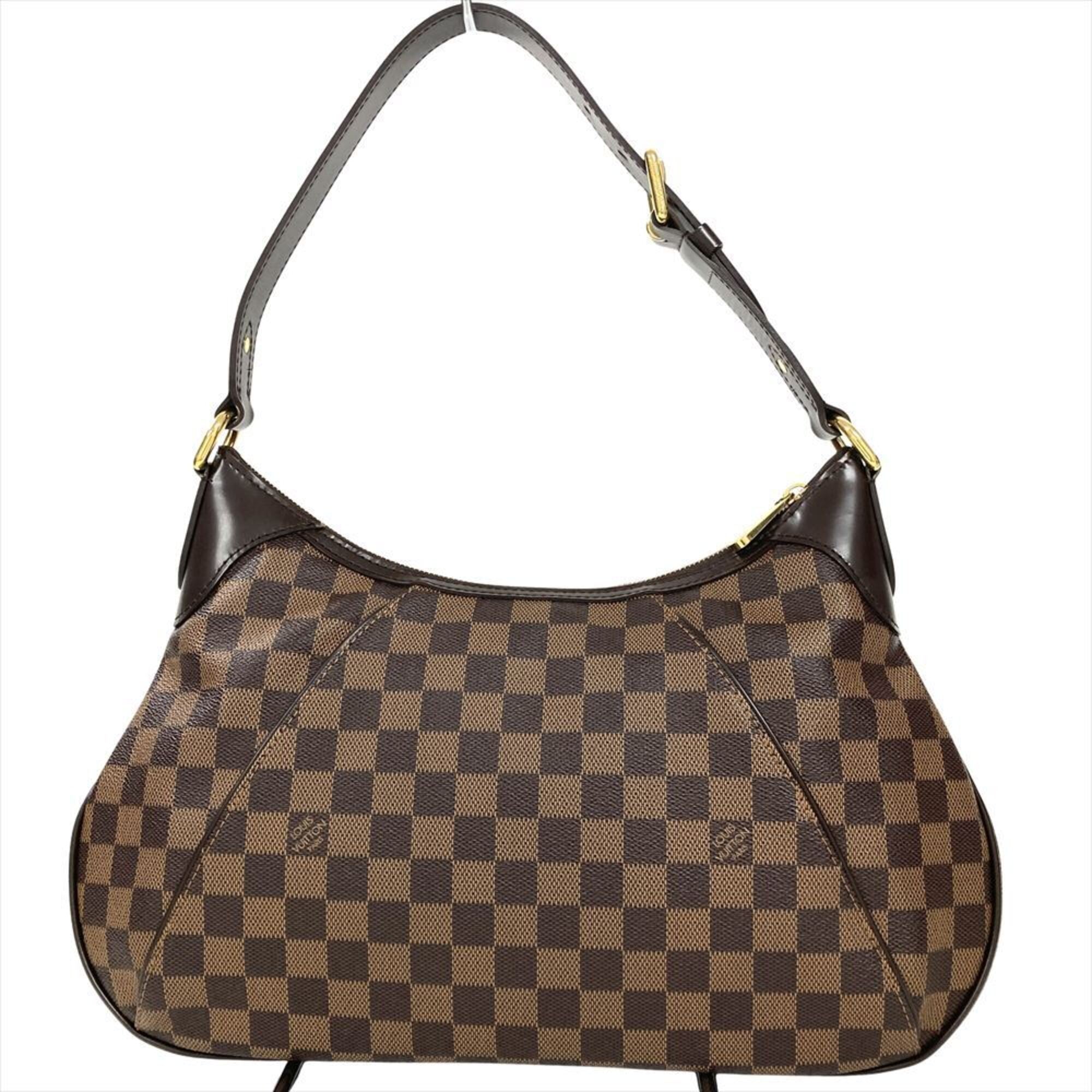 Louis Vuitton Brown Damier Canvas Ebene Shoulder Bag (Pre-Owned)