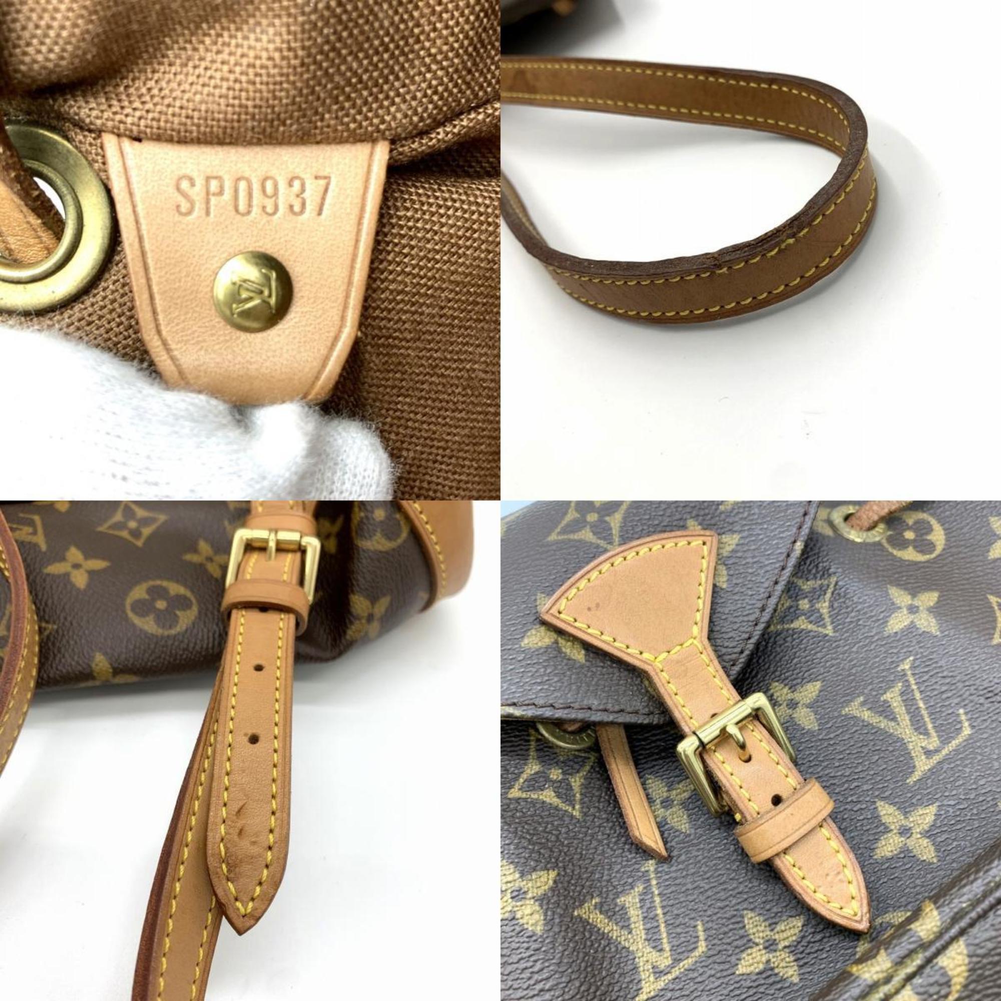 Louis Vuitton Brown Monogram Backpack (Pre-Owned)