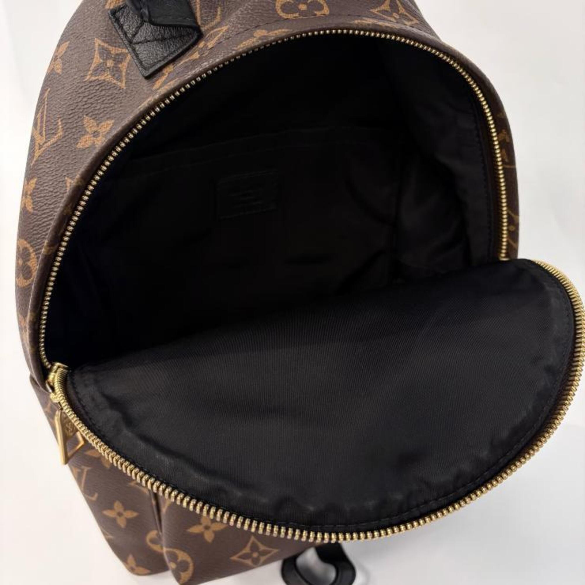 Louis Vuitton Black Brown Monogram Monogram Backpack (Pre-Owned)