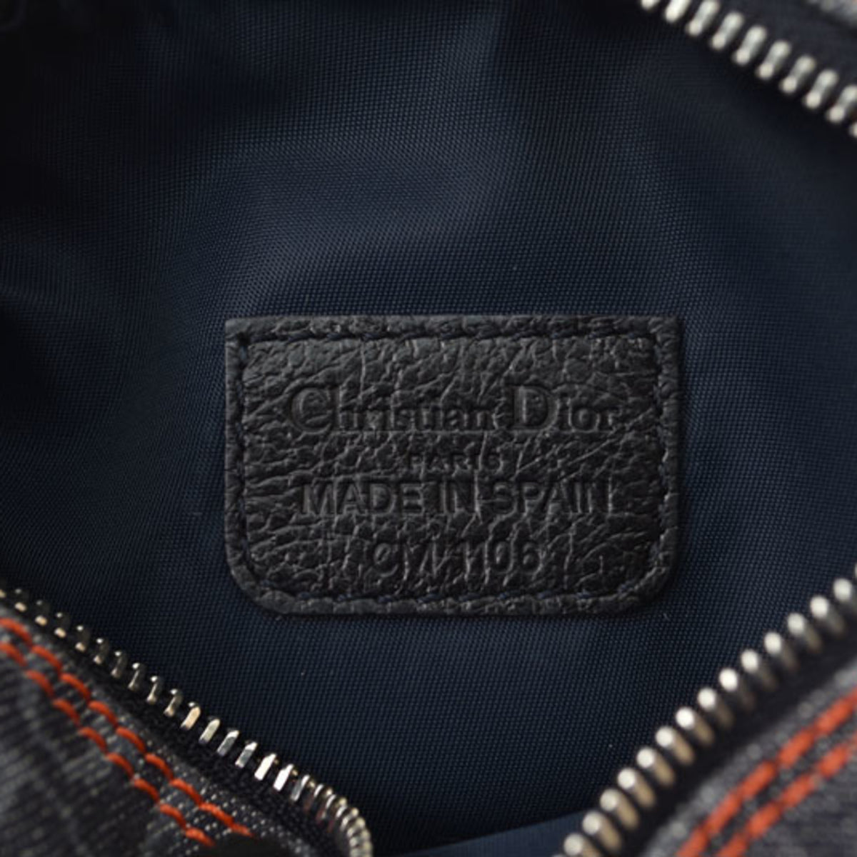 Christian Dior Navy Canvas (Pre-Owned)