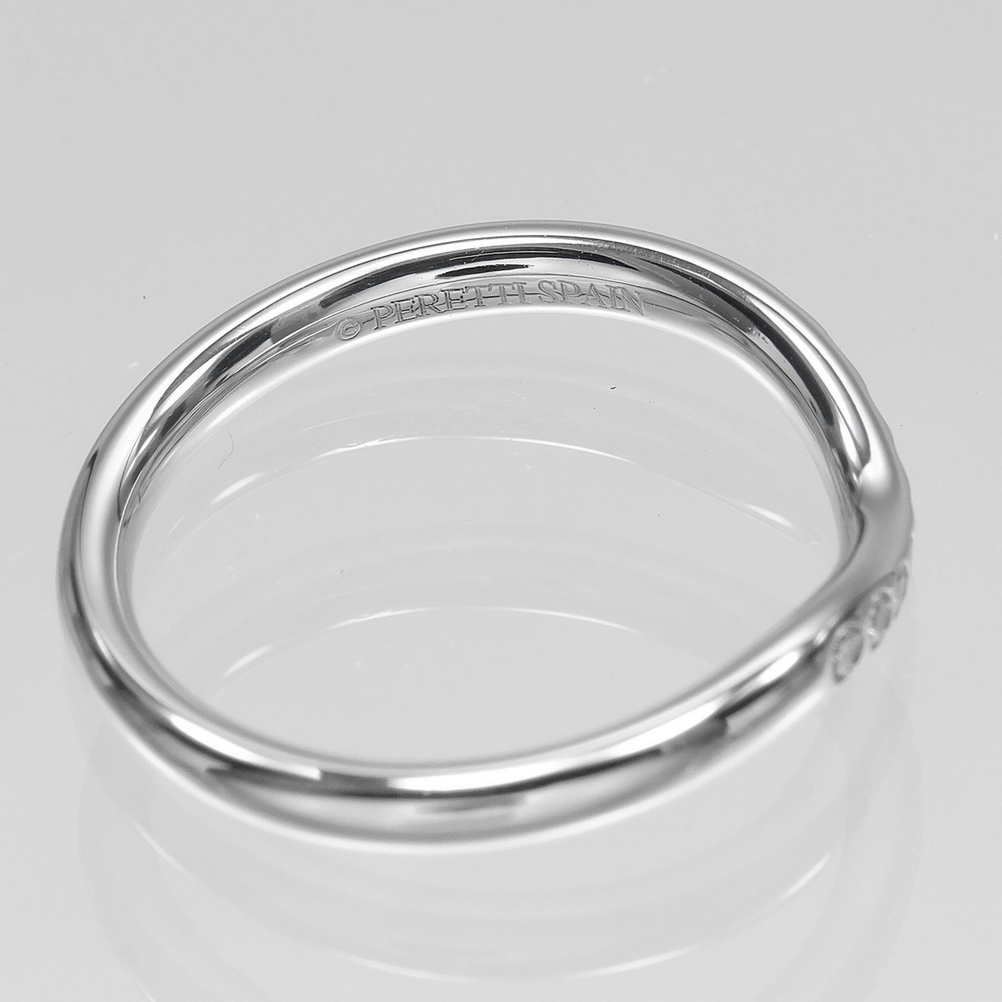 Tiffany Platinum 950 Band Ring (Pre-Owned)
