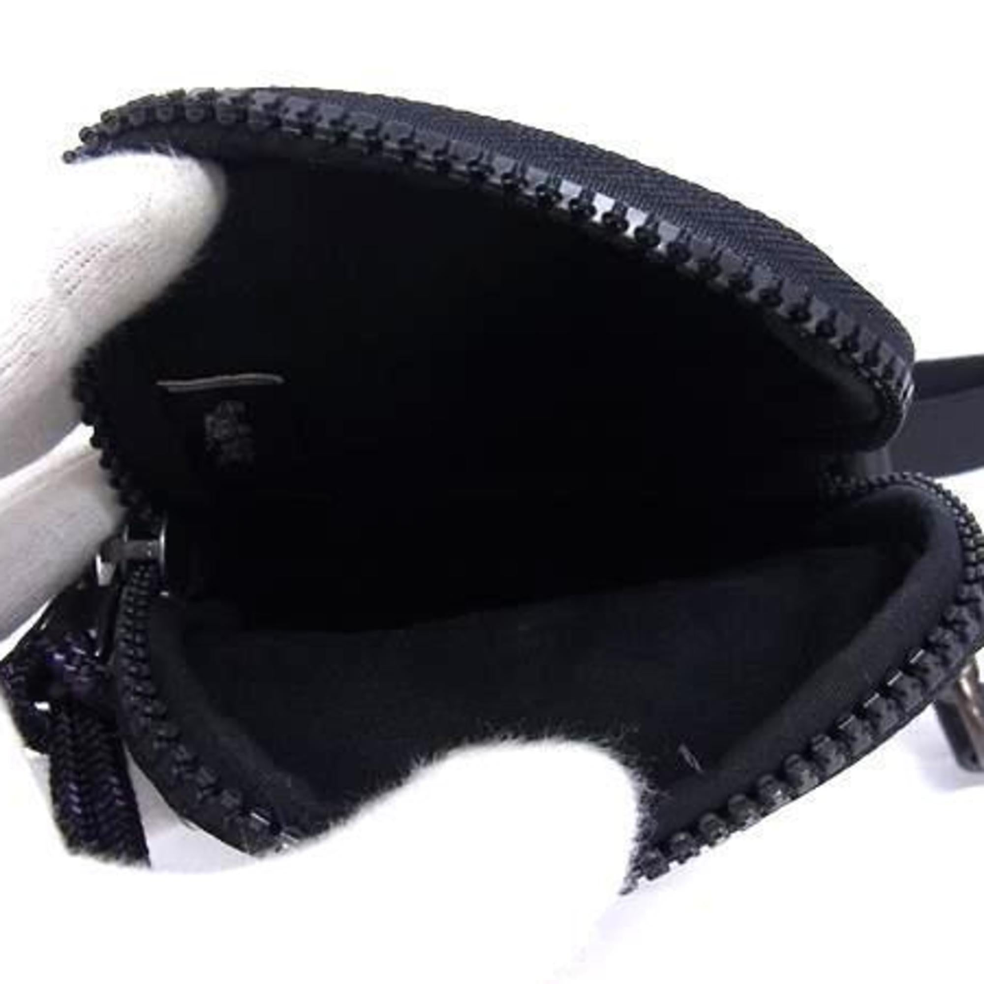 Coach Beige Black Gray White Pvc Leather Shoulder Bag (Pre-Owned)