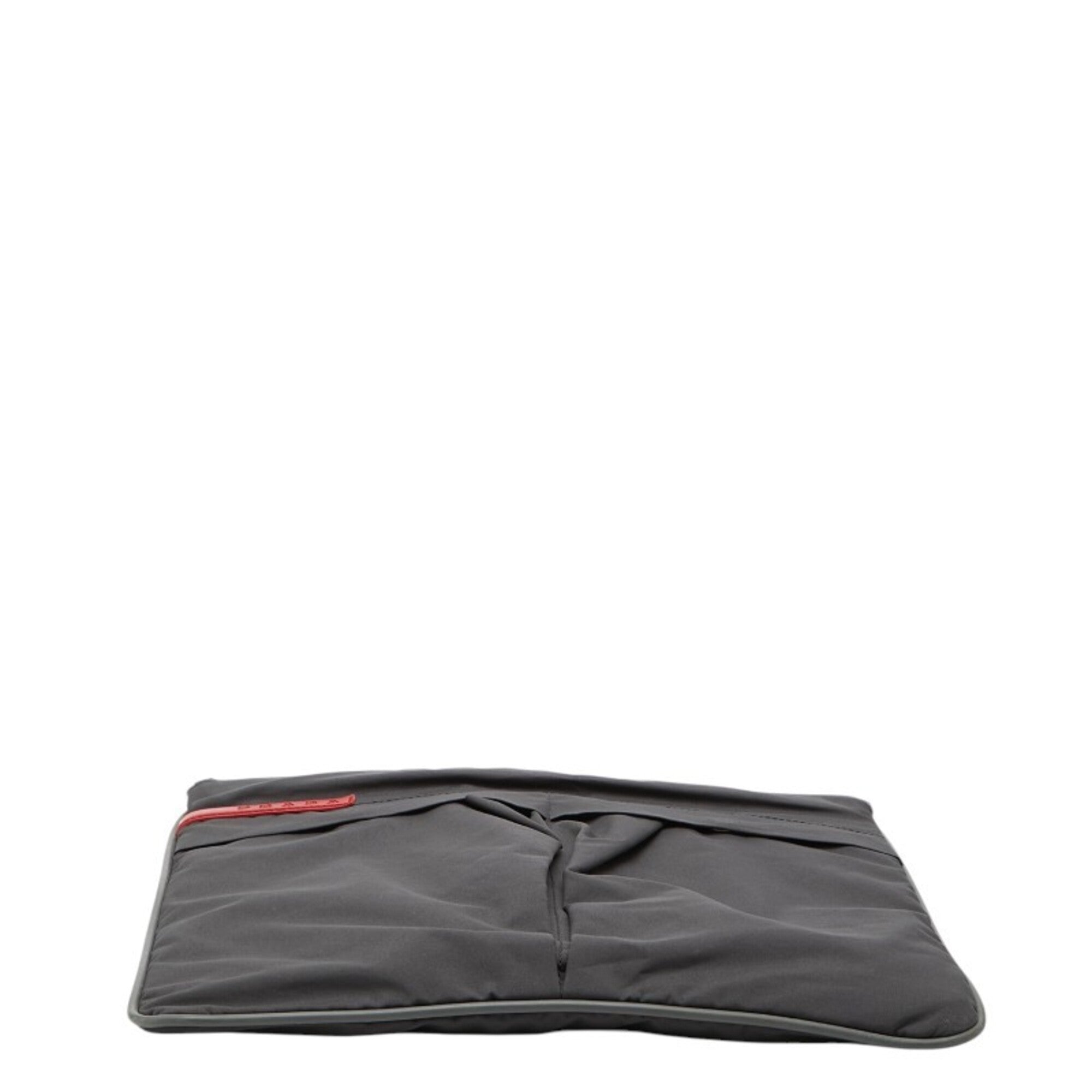 Pradasports Gray Nylon Shoulder Bag (Pre-Owned)