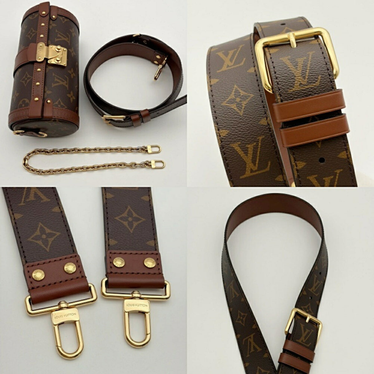 Louis Vuitton Monogram Brown Monogram Monogram Leather Shoulder Bag (Pre-Owned)