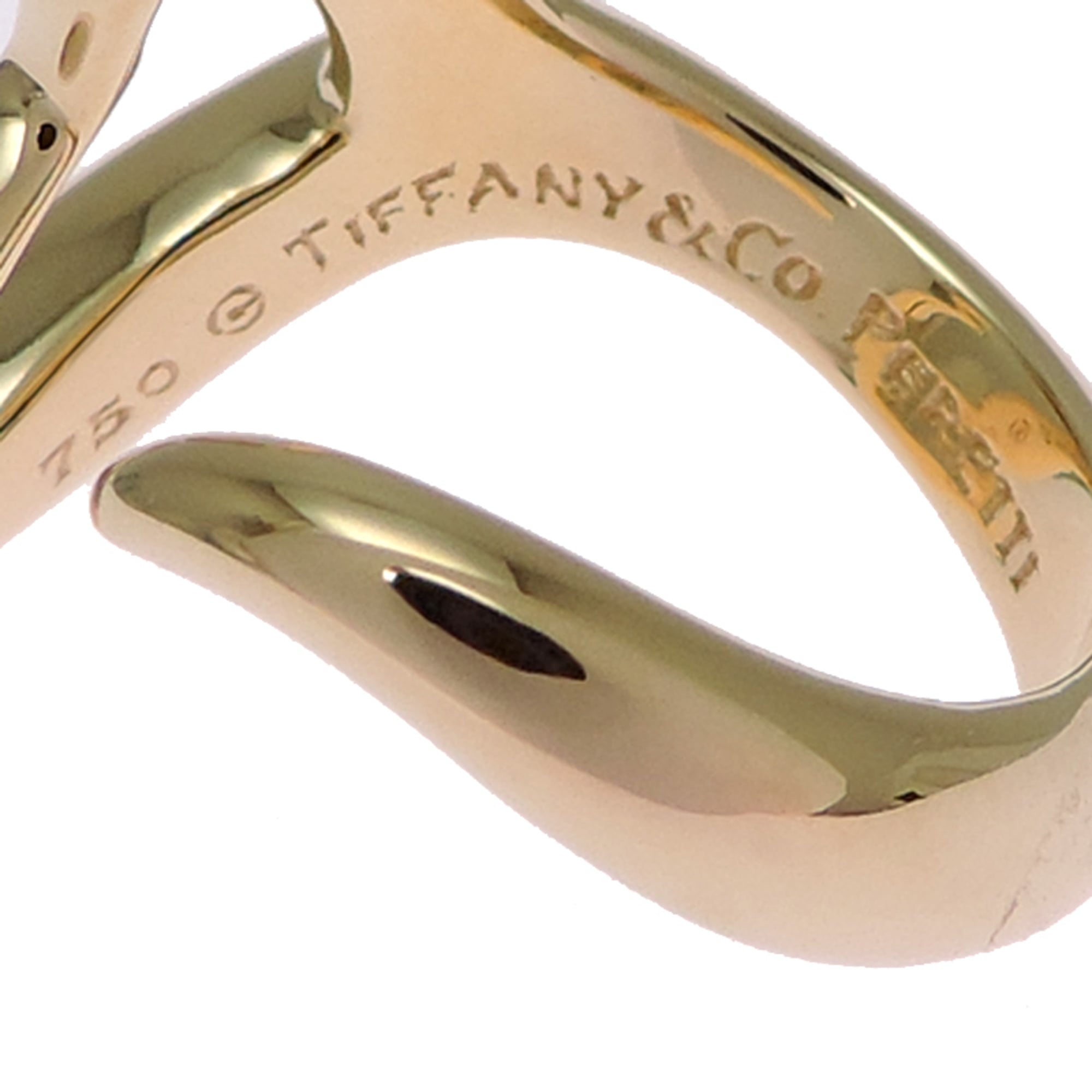 Tiffany Yellow Gold (18K) Band Ring (Pre-Owned)
