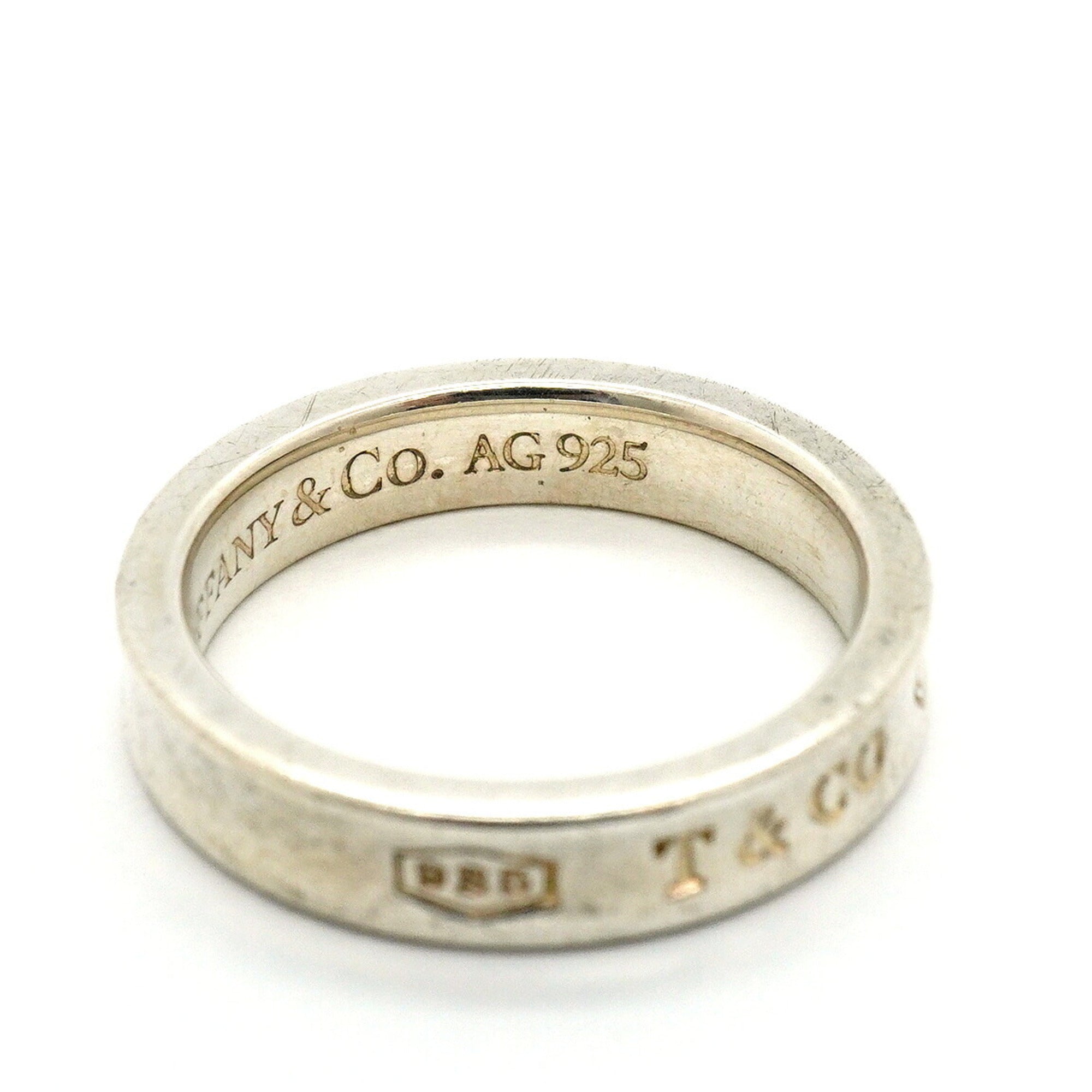 Tiffany Silver 925 Band Ring (Pre-Owned)