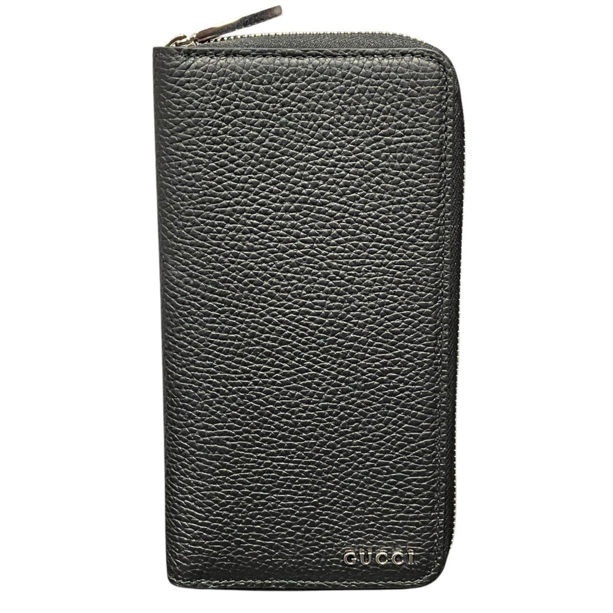 Gucci Black Leather Long Wallet (Bi-Fold) (Pre-Owned)