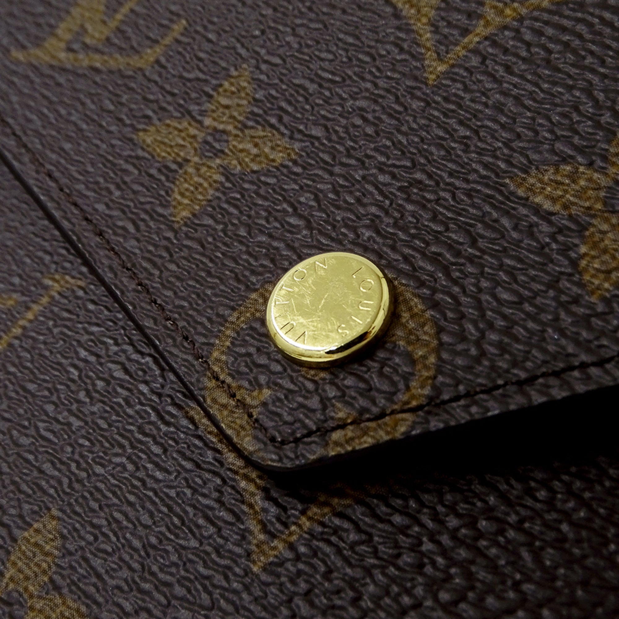 Louis Vuitton Monogram Monogram Monogram Wallet (Tri-Fold) (Pre-Owned)