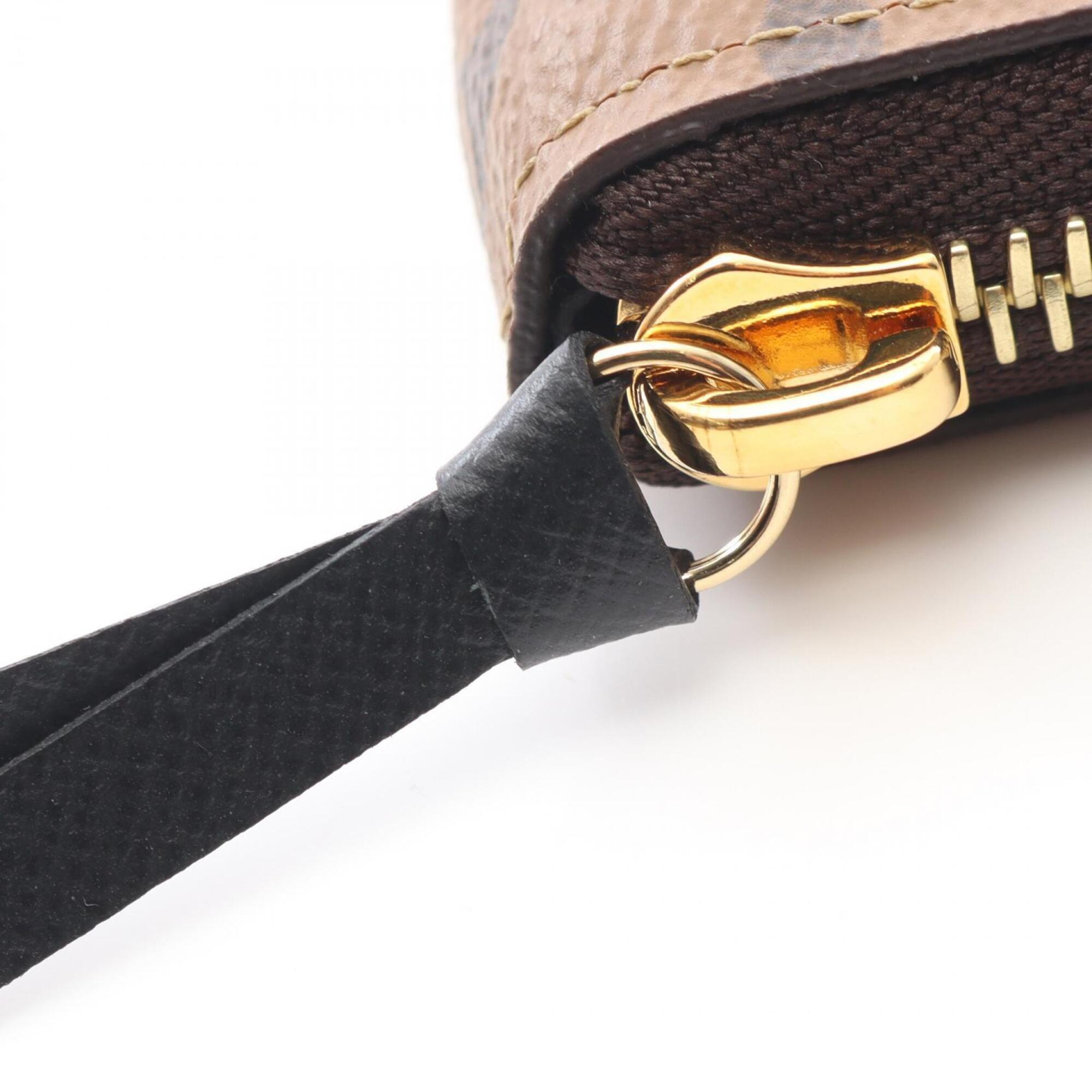 Louis Vuitton Brown Monogram Reverse Monogram Reverse Long Wallet (Bi-Fold) (Pre-Owned)
