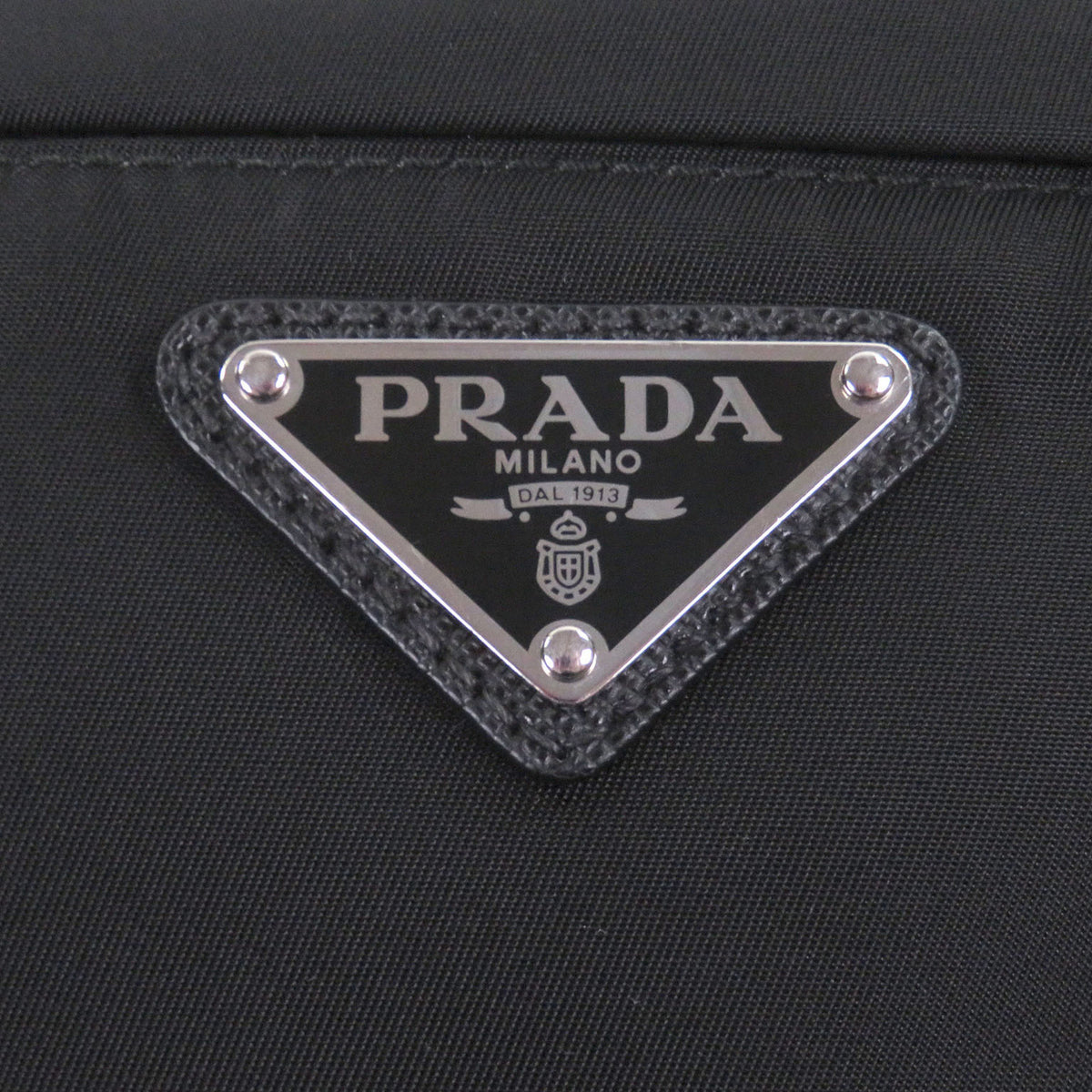 Prada Black Pouch Shoulder Bag Sling Bag (Pre-Owned)