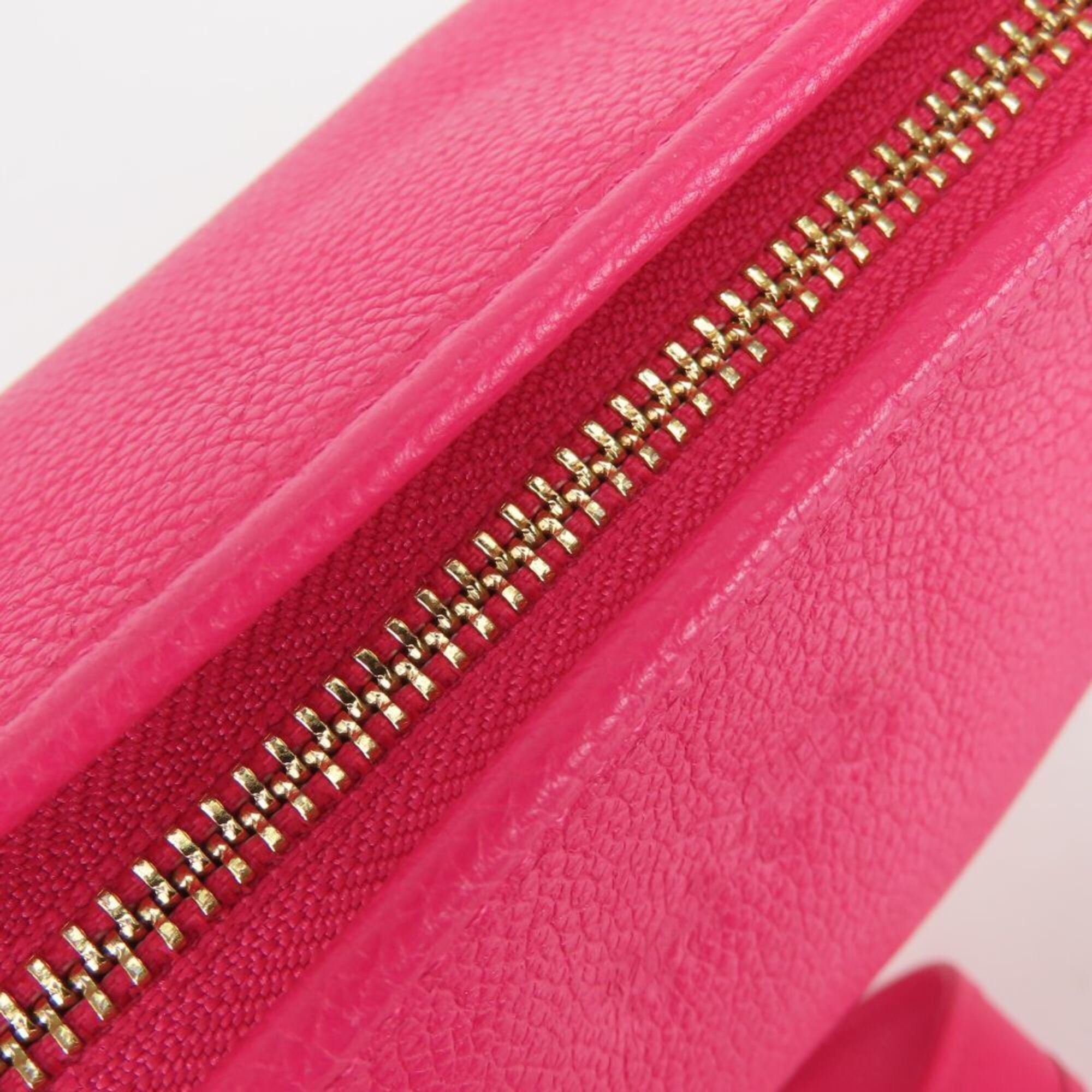Coach Pink Leather Shoulder Bag (Pre-Owned)
