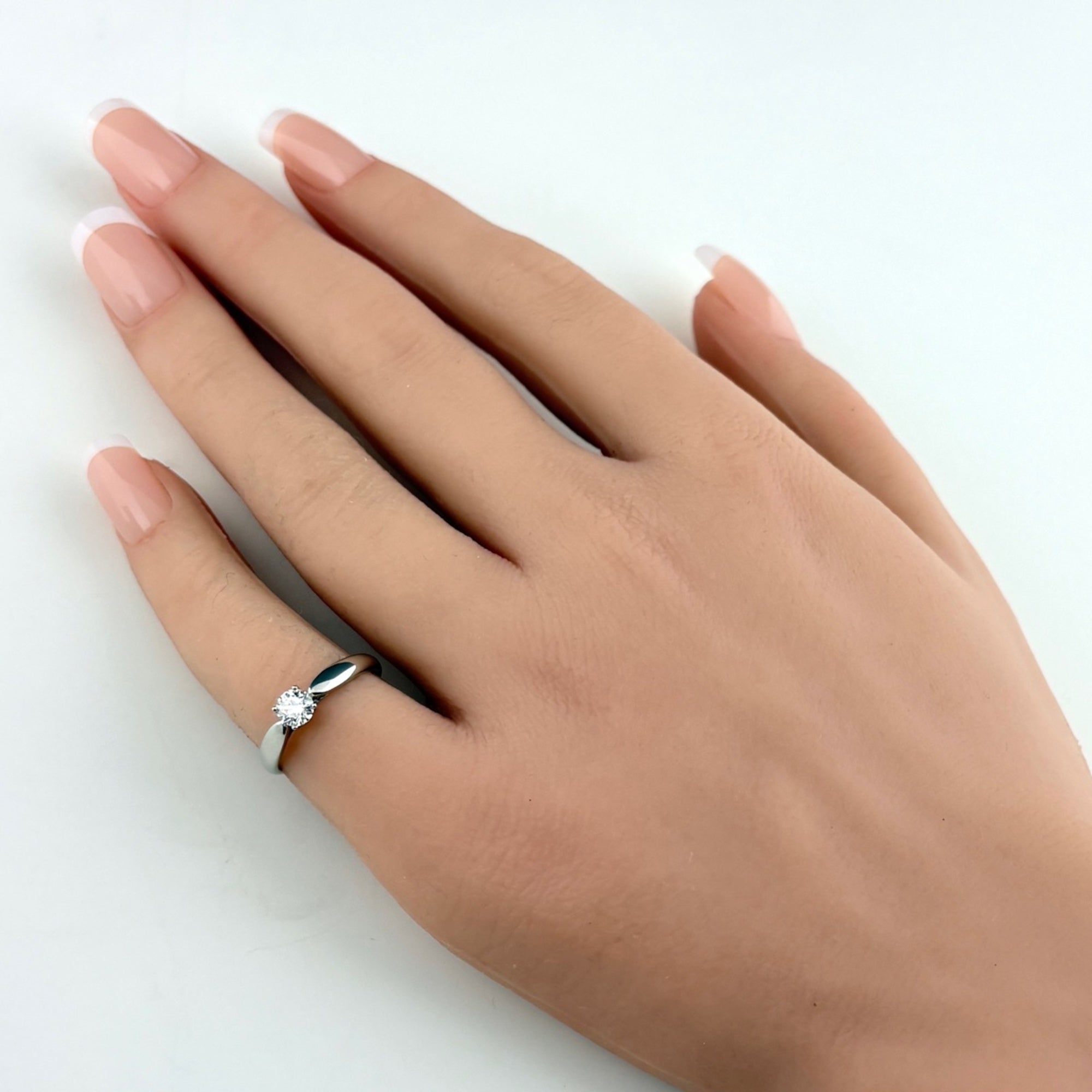 Tiffany Platinum 950 Band Ring (Pre-Owned)