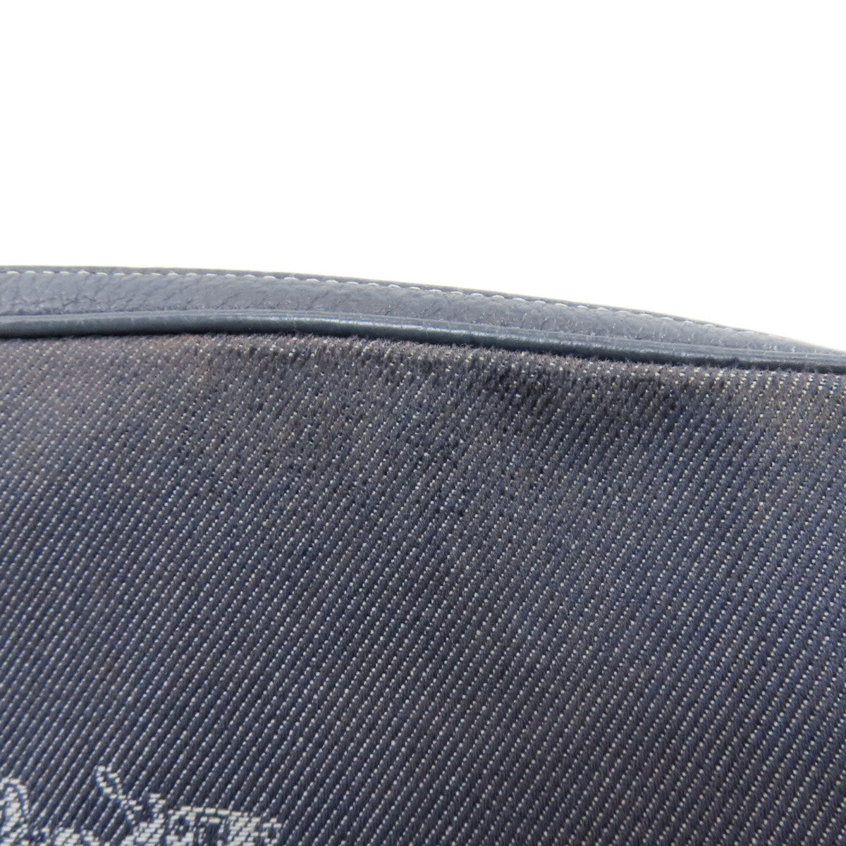 Coach Navy Denim Shoulder Bag (Pre-Owned)