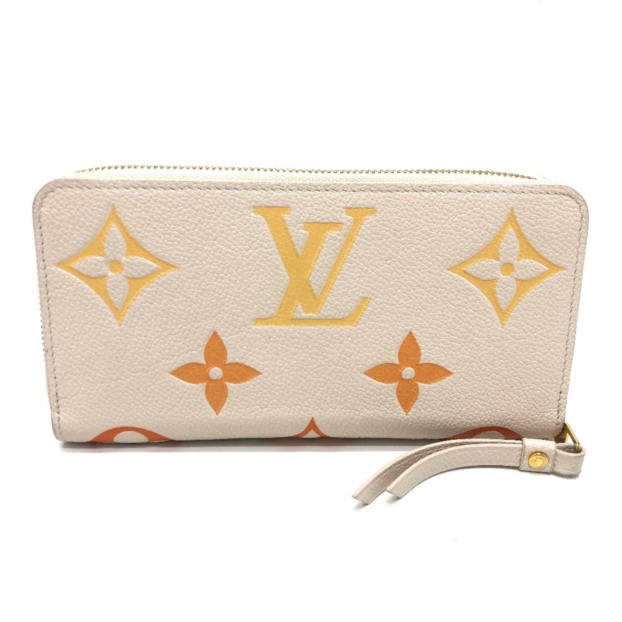 Louis Vuitton Monogram Empreinte Beige Monogram Empreinte Coin Purse/Coin Case (Pre-Owned)