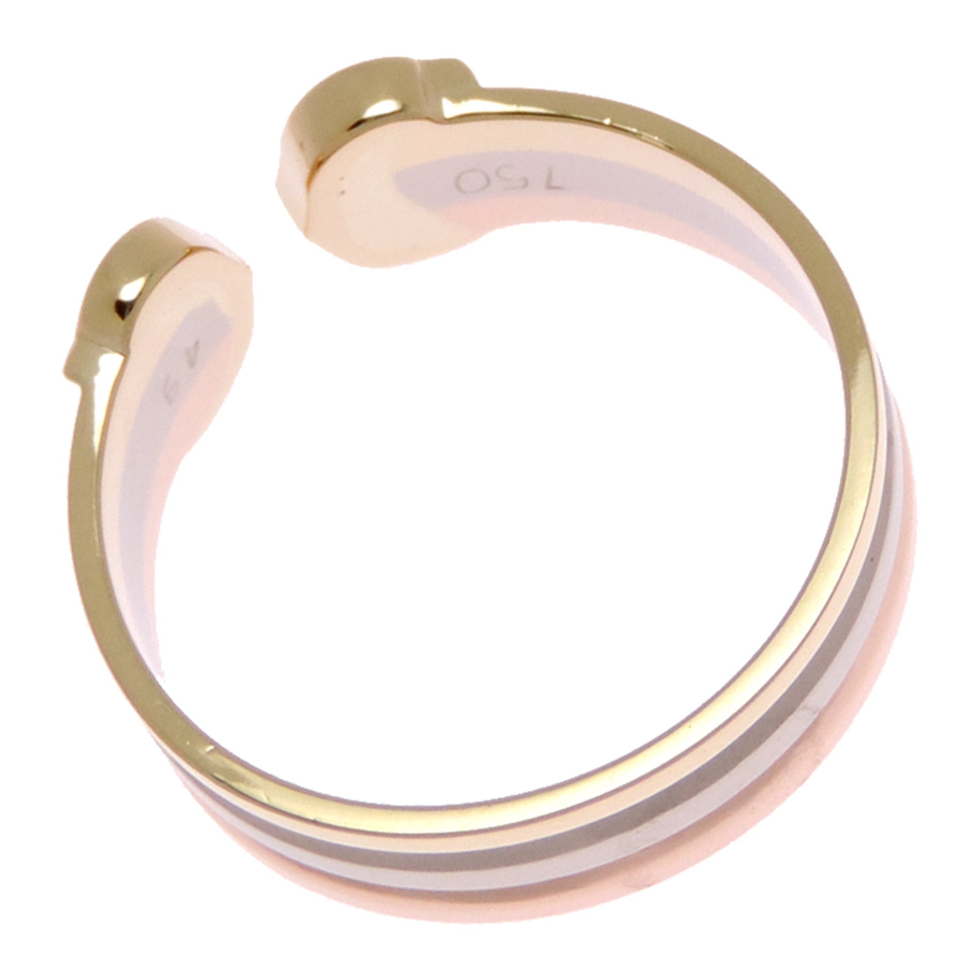 Cartier Yellow Gold (18K) Pink Gold (18K) White Gold (18K) Band Ring (Pre-Owned)