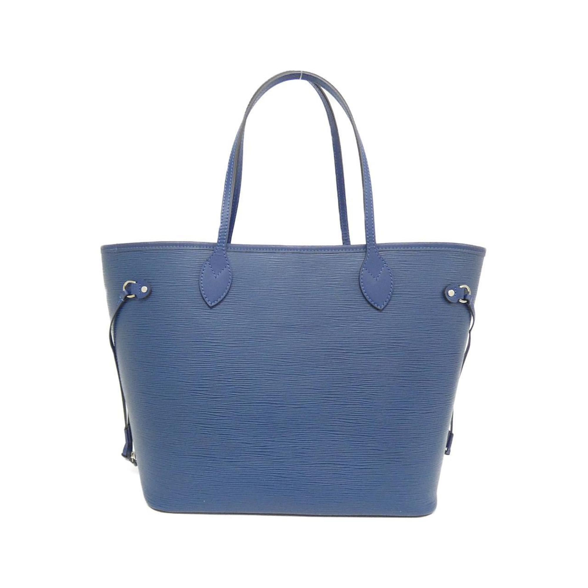 Louis Vuitton Epi Silver Leather Handbag (Pre-Owned)