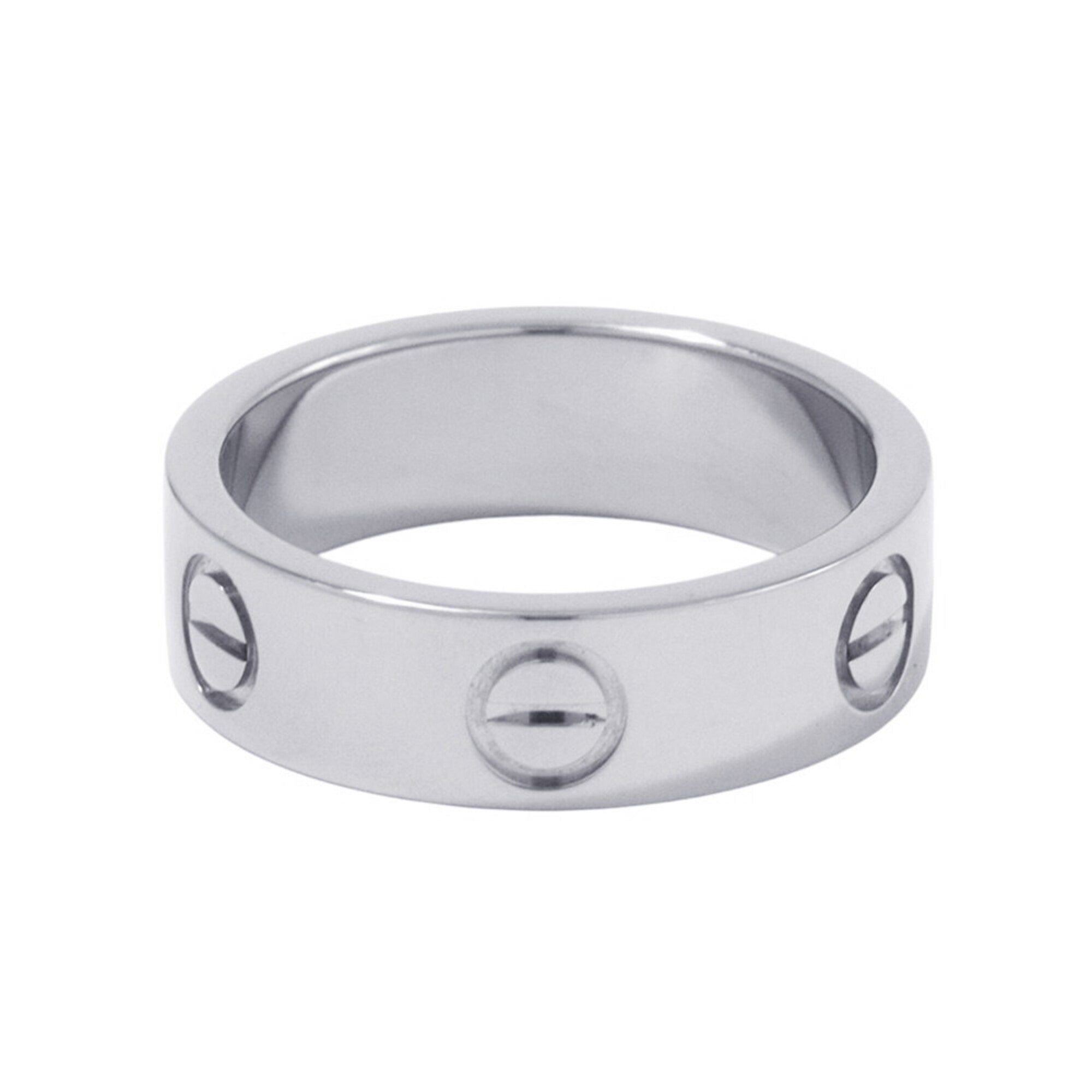 Cartier Love White Gold (18K) Band Ring (Pre-Owned)