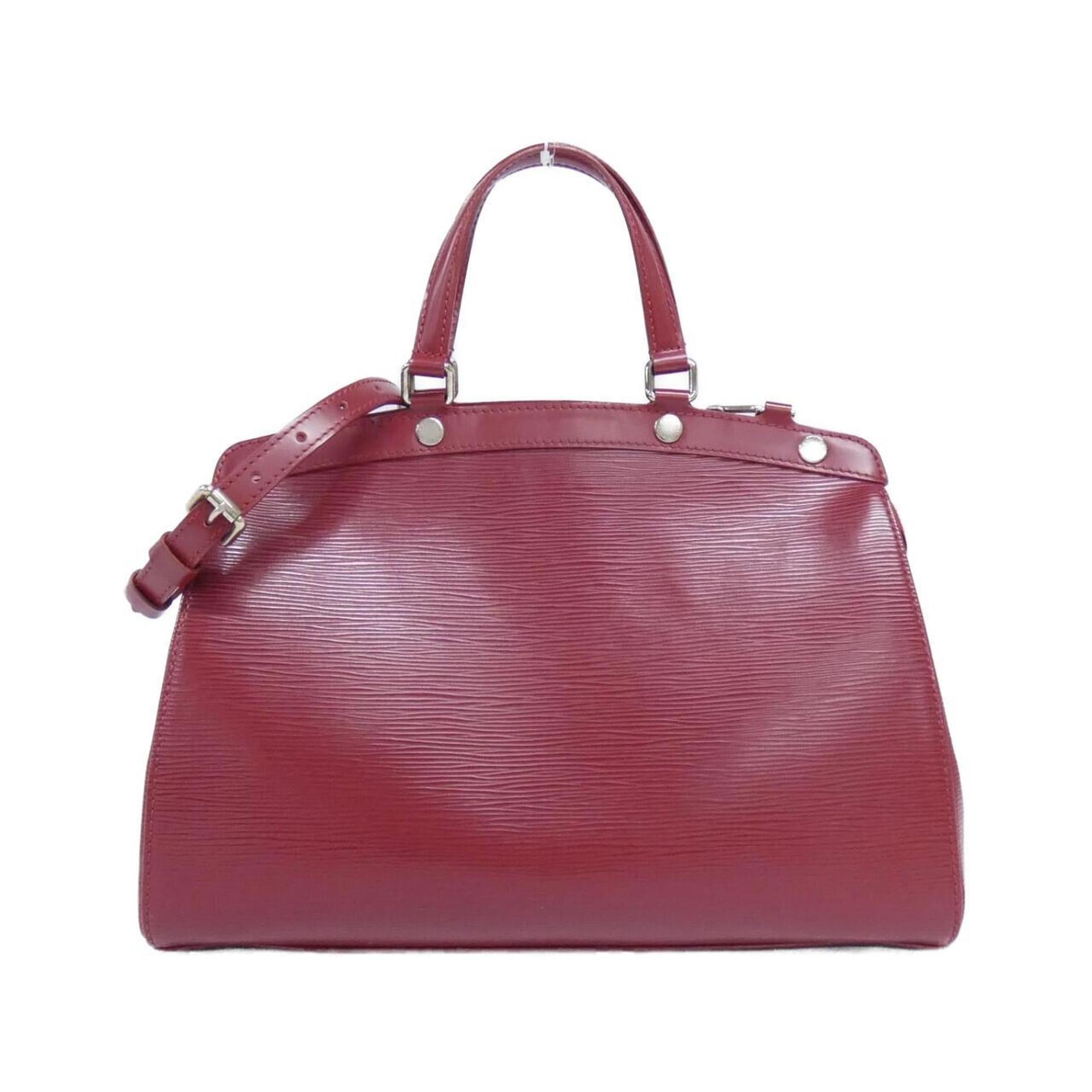 Louis Vuitton Ruby Leather Handbag (Pre-Owned)