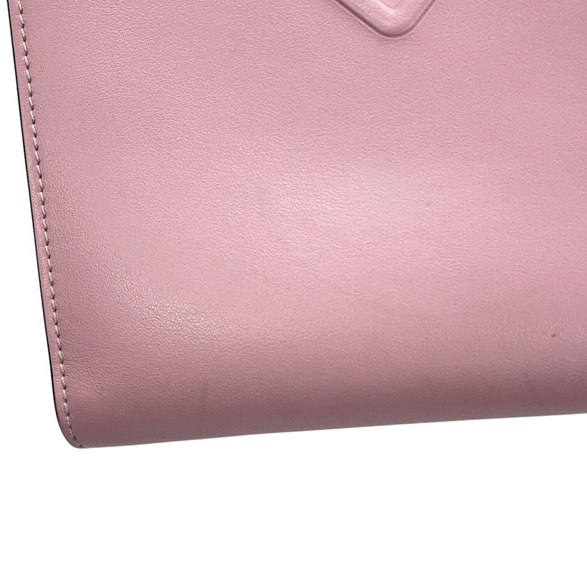 Prada Pink Leather Handbag (Pre-Owned)