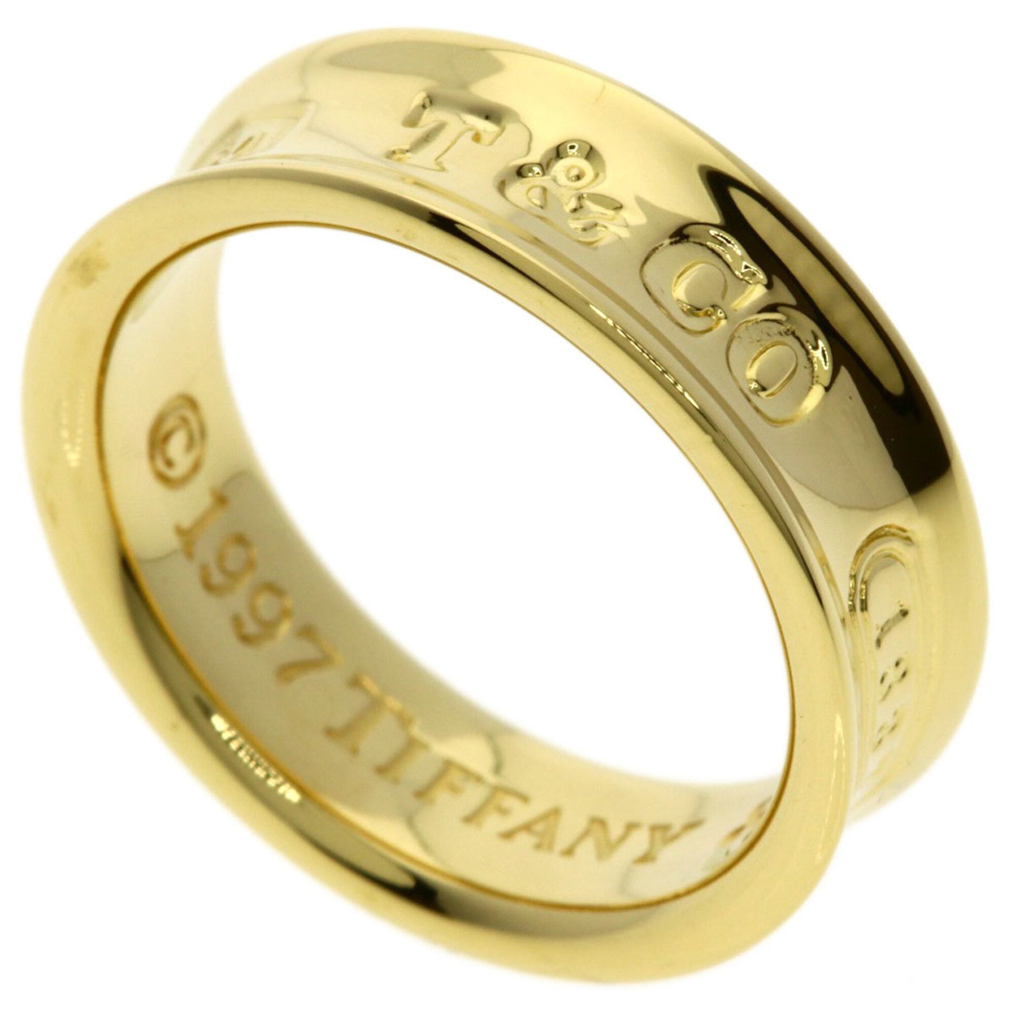 Tiffany Yellow Gold (18K) Band Ring (Pre-Owned)
