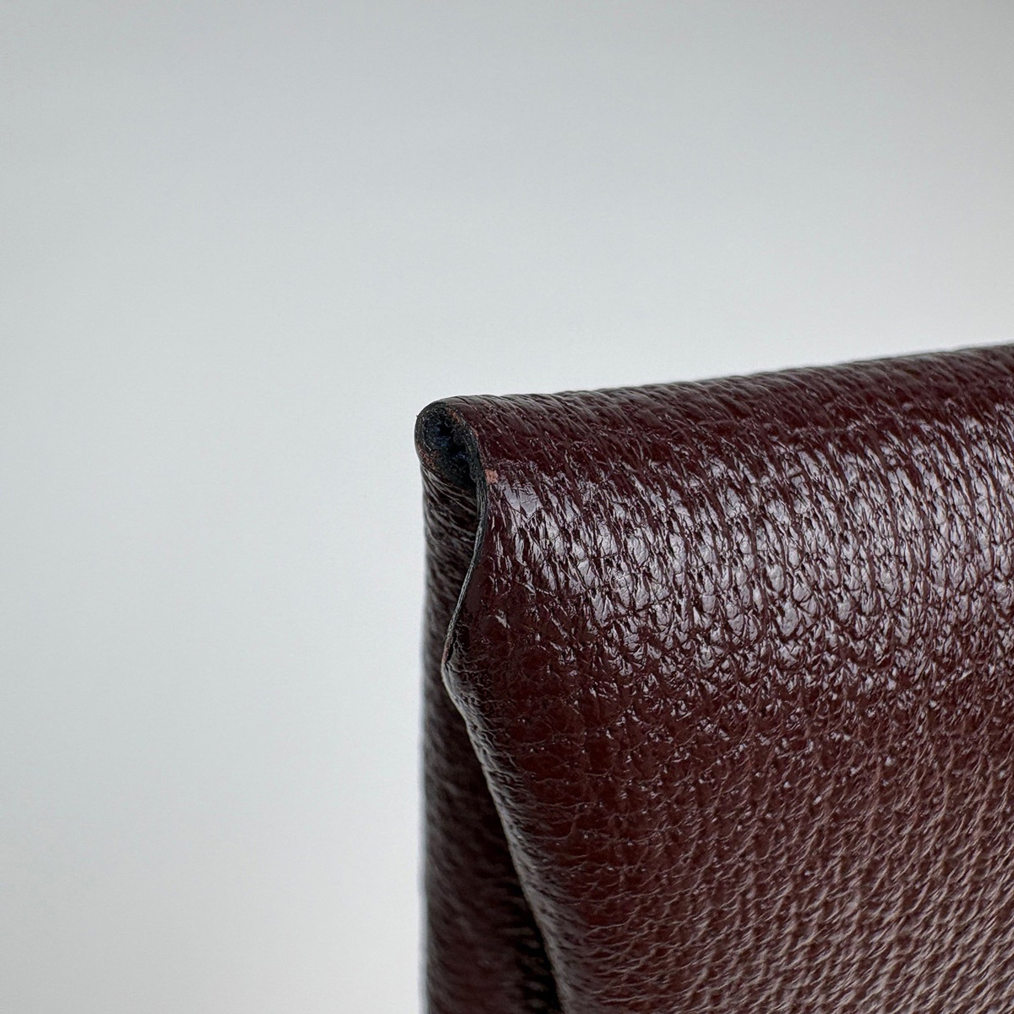 Hermes Bastia Brown Chevre Leather Coin Purse/Coin Case (Pre-Owned)