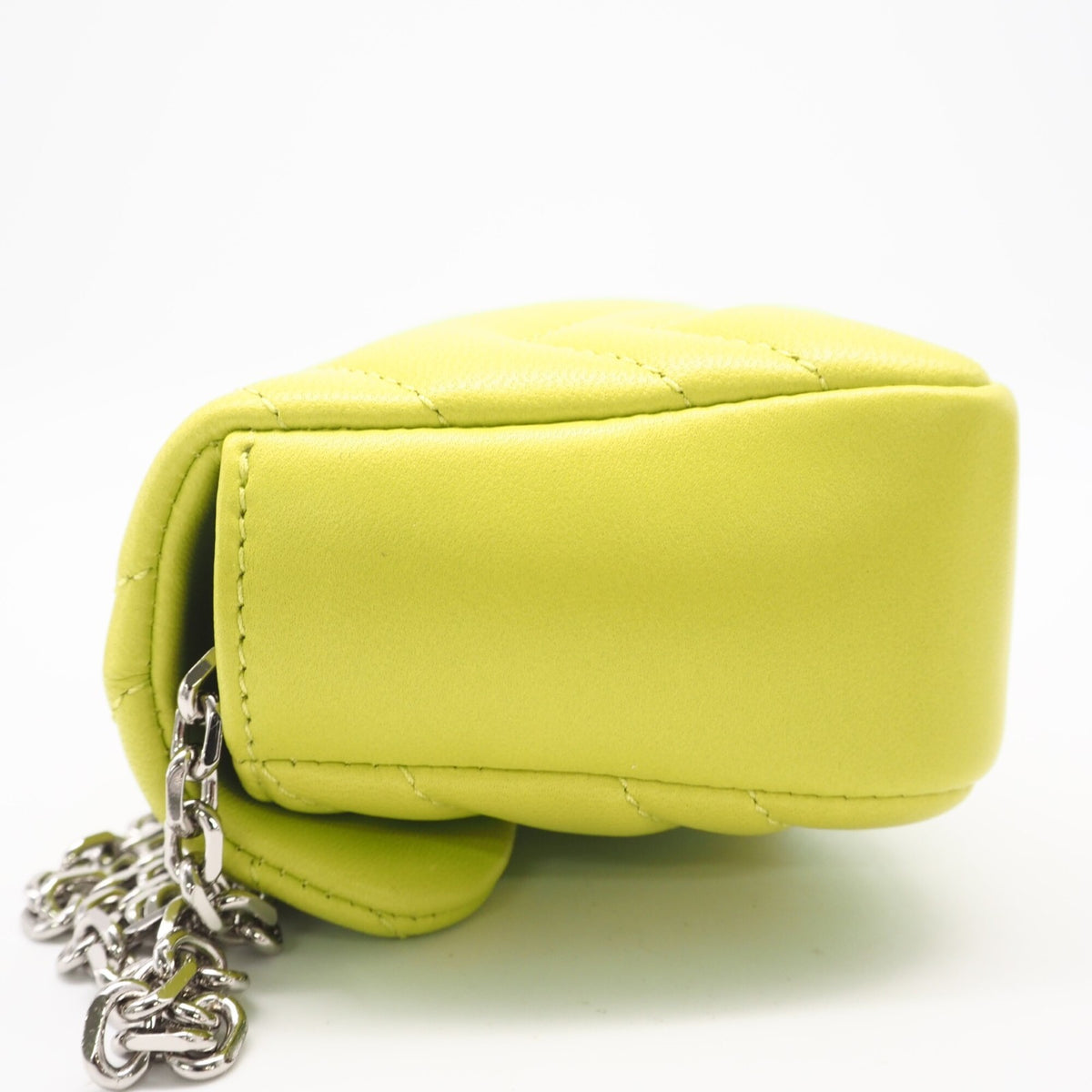 Gucci Gg Marmont Yellow Leather Shoulder Bag (Pre-Owned)