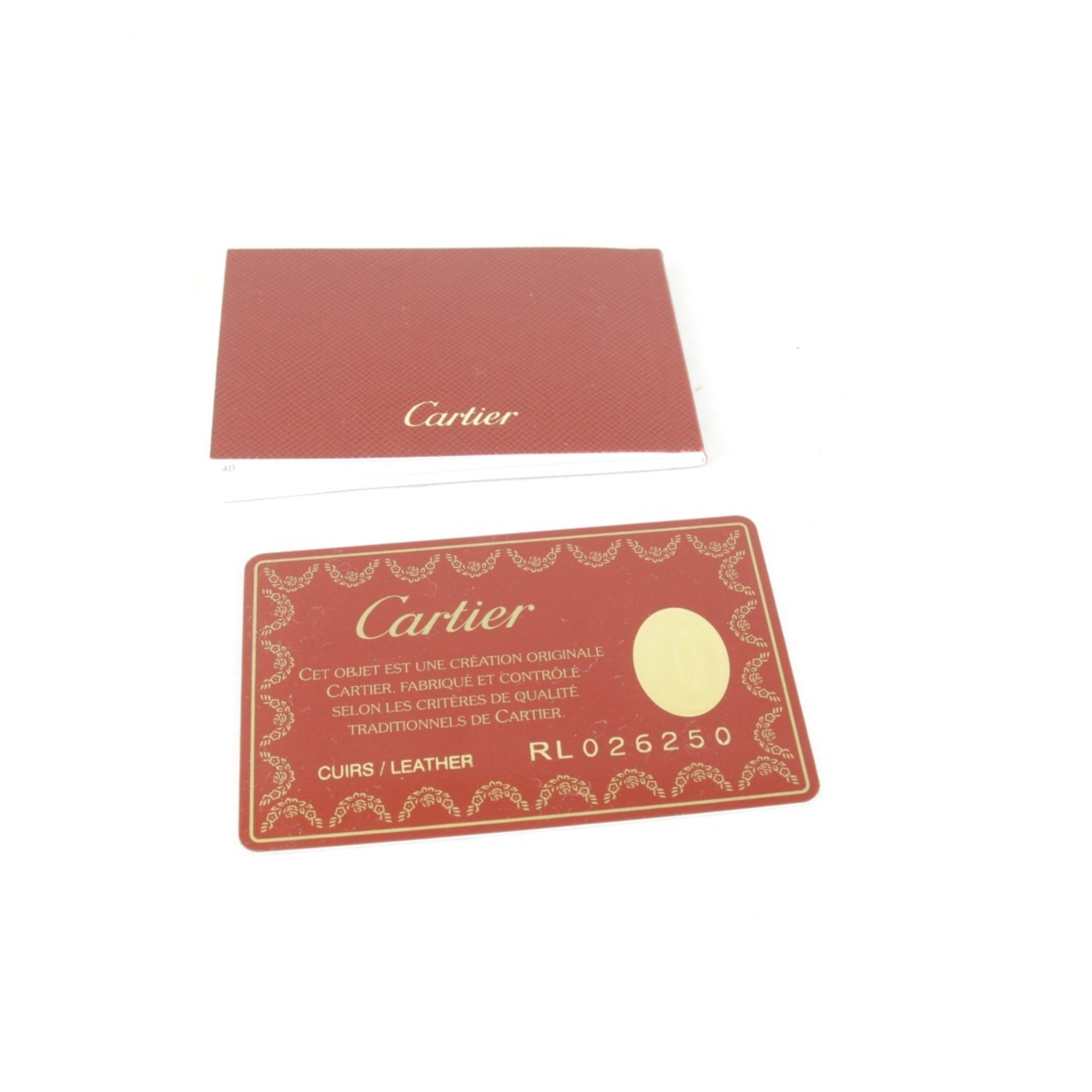 Cartier Marcello Camel Leather Handbag (Pre-Owned)