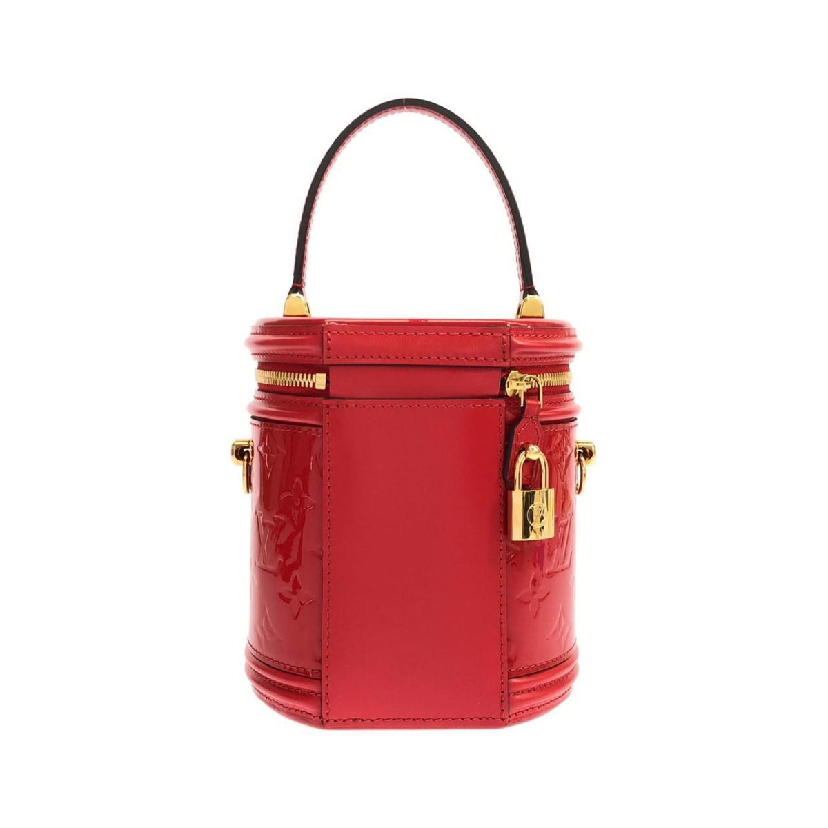 Louis Vuitton Rouge Leather Handbag (Pre-Owned)