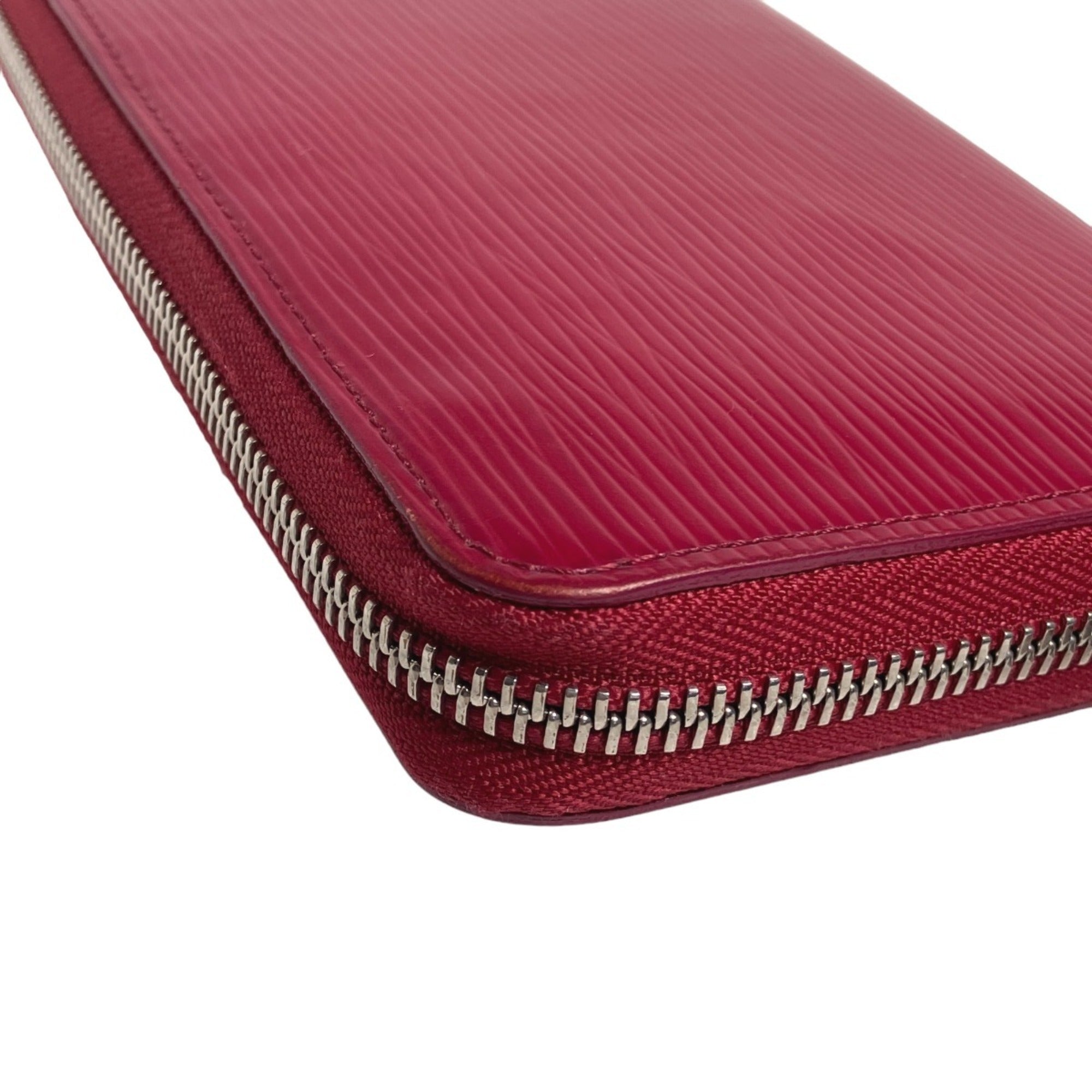 Louis Vuitton Fuchsia Epi Leather Long Wallet (Bi-Fold) (Pre-Owned)