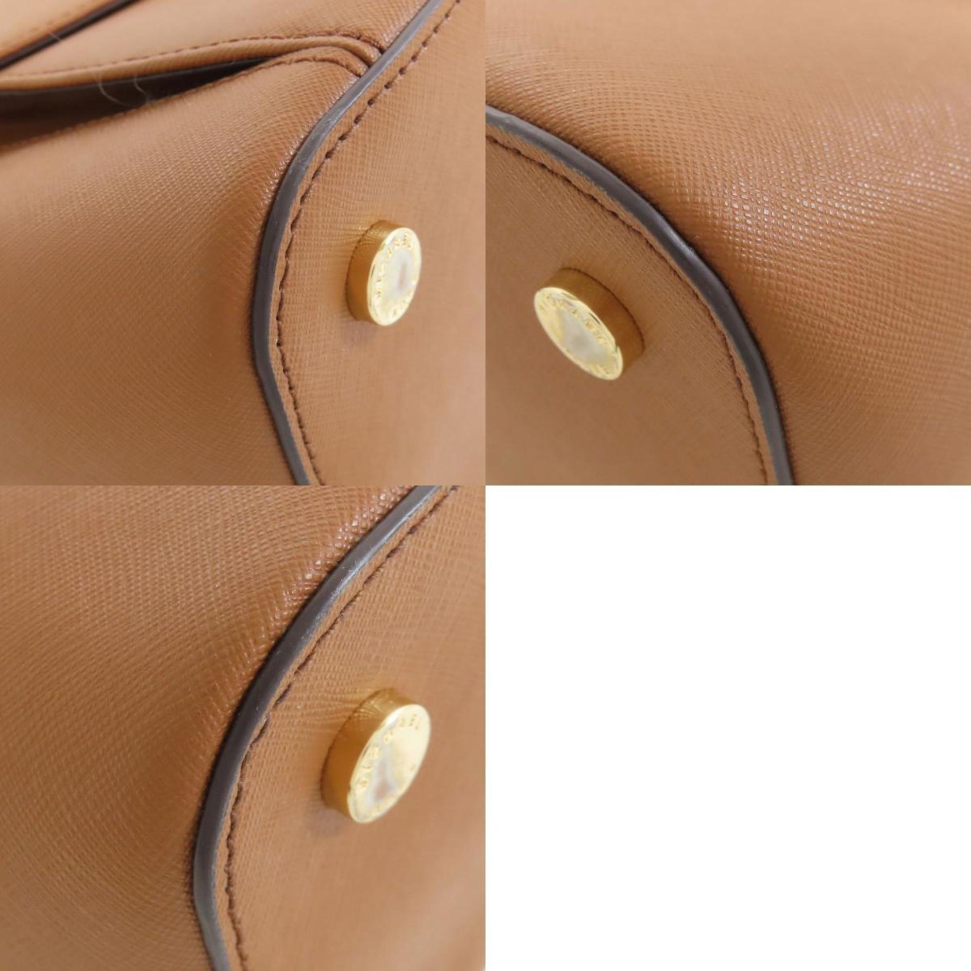 Michael Kors Brown Pvc Tote Bag (Pre-Owned)