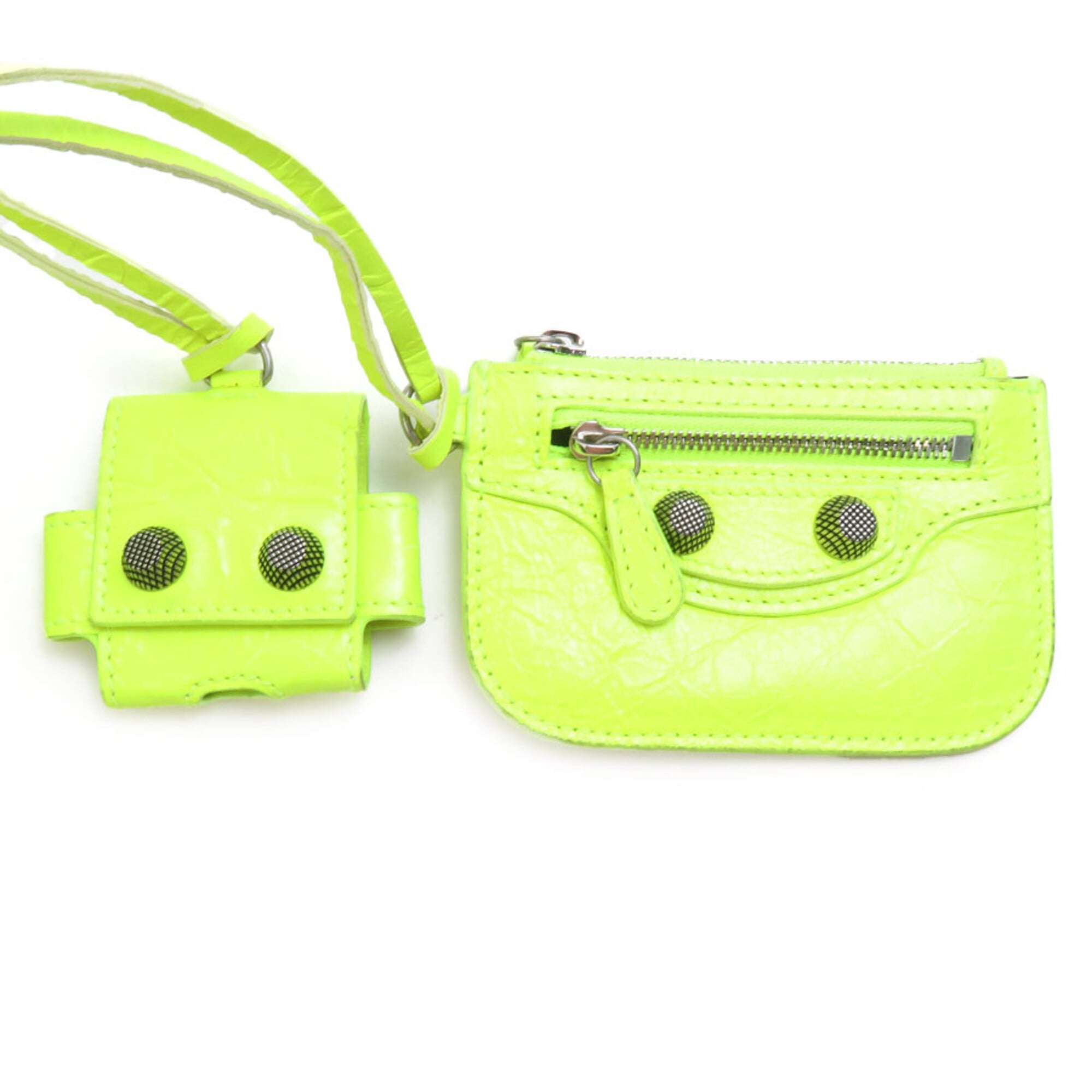 Balenciaga Yellow Leather Shoulder Bag (Pre-Owned)