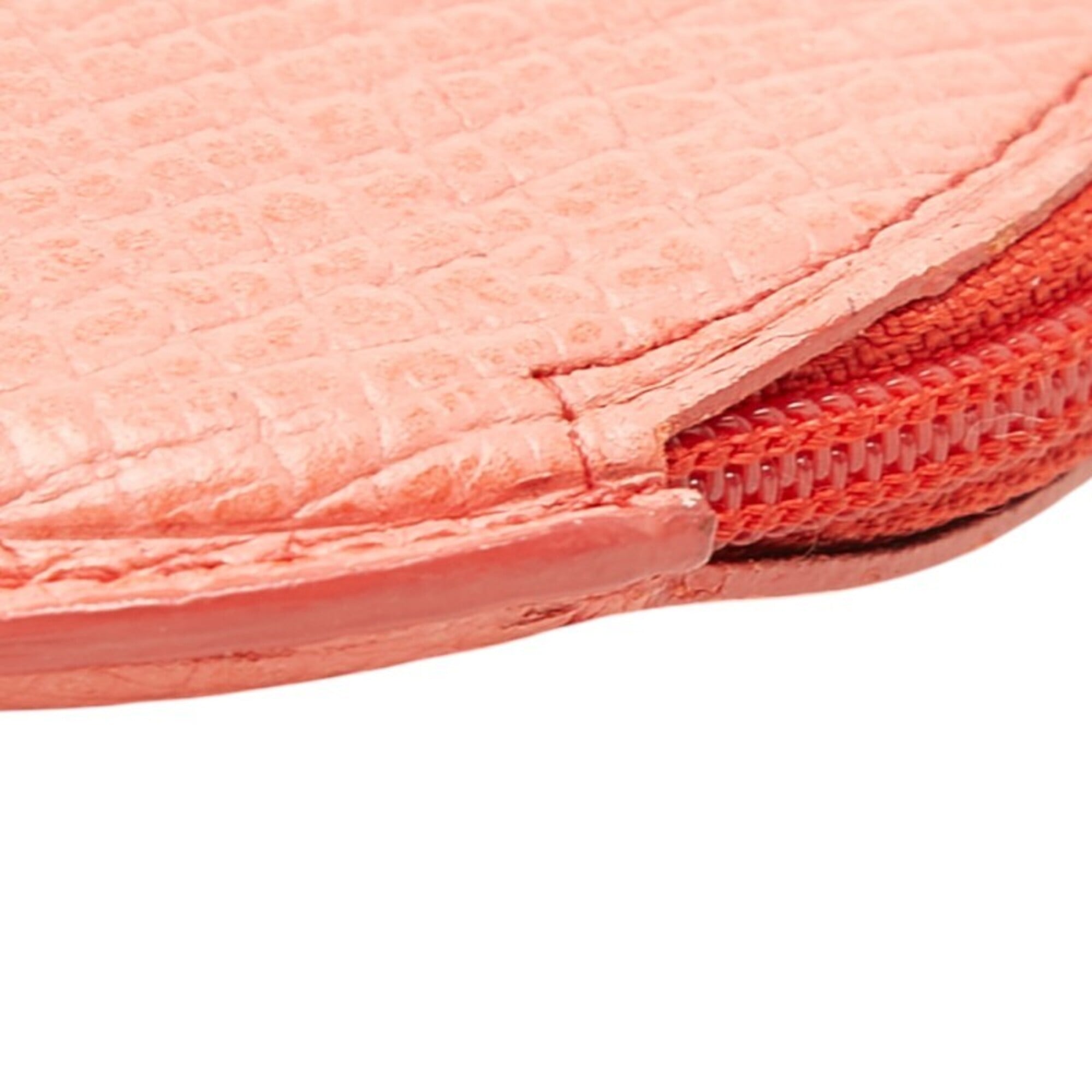 Loewe Pink Leather Coin Purse/Coin Case (Pre-Owned)