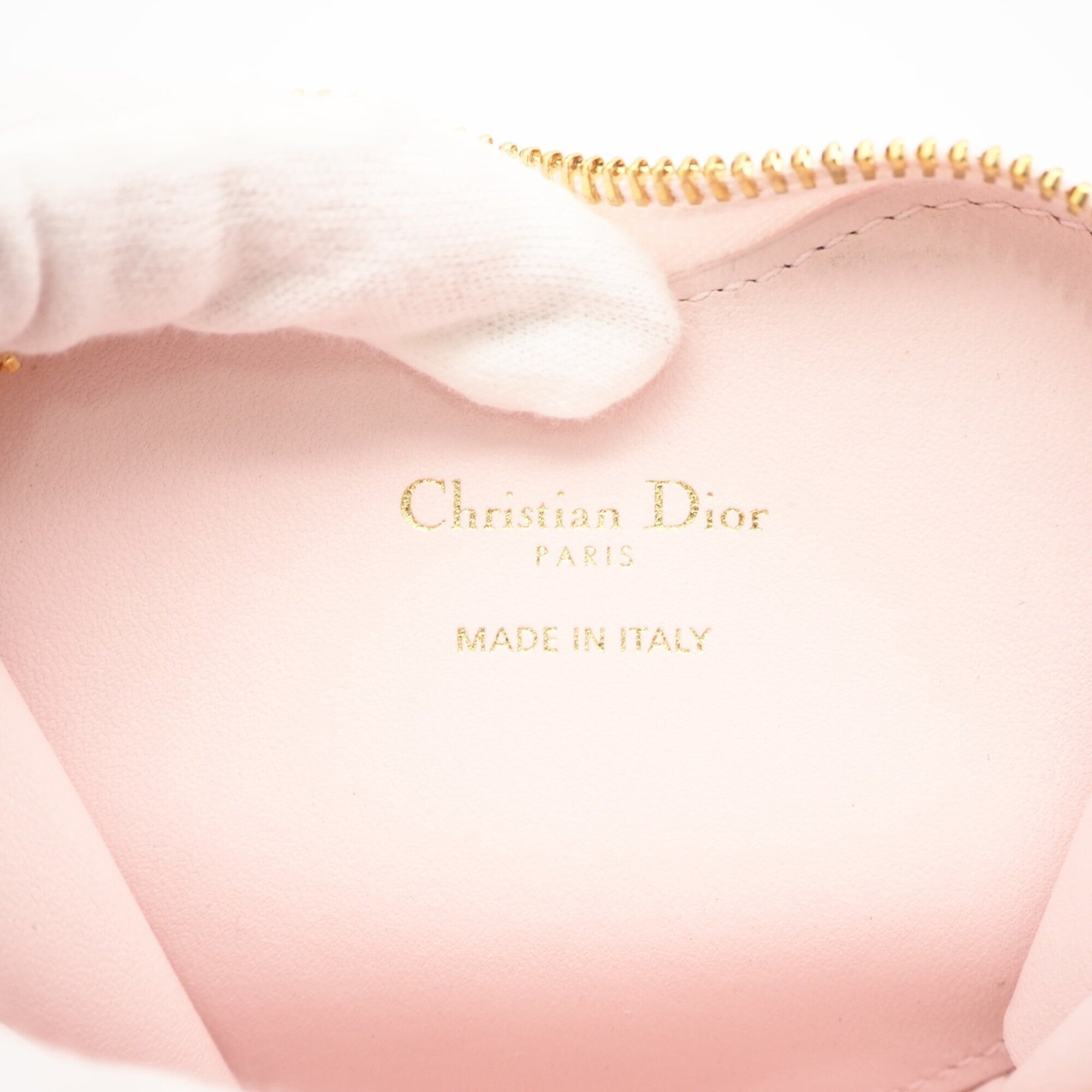 Christian Dior Pink Leather Shoulder Bag (Pre-Owned)