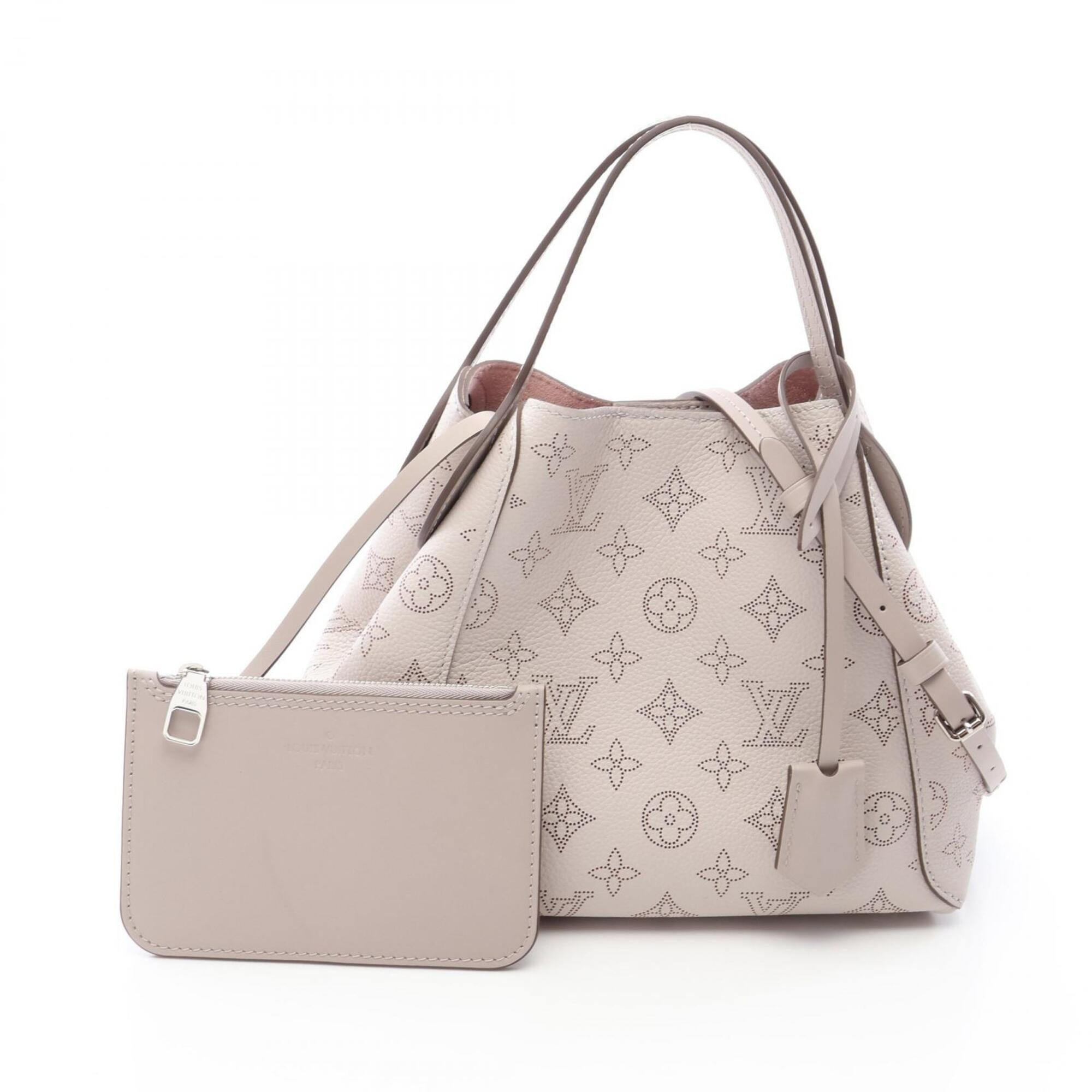 Louis Vuitton Beige Pink Beige Leather Handbag (Pre-Owned)
