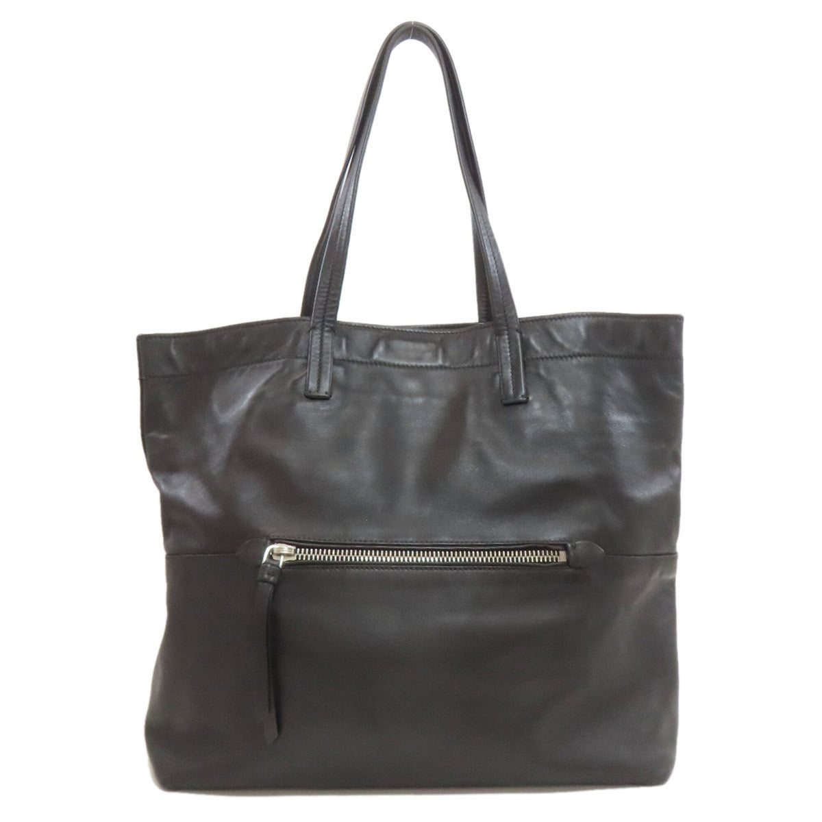 Miu Miu Black Leather Tote Bag (Pre-Owned)