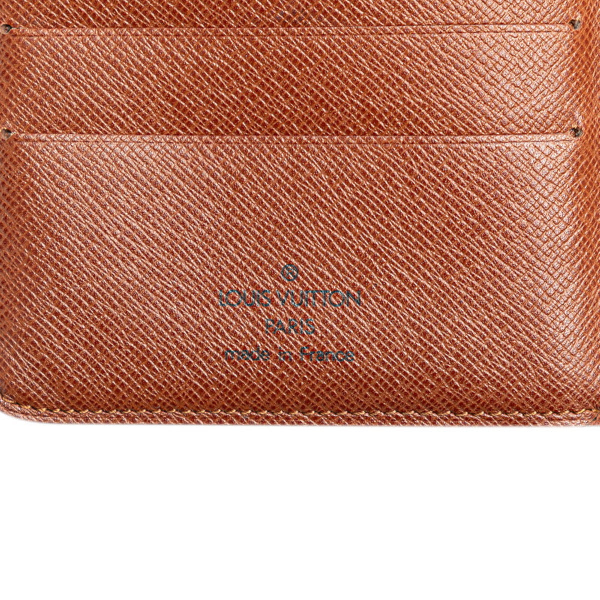 Louis Vuitton Brown Pvc Leather Wallet (Bi-Fold) (Pre-Owned)