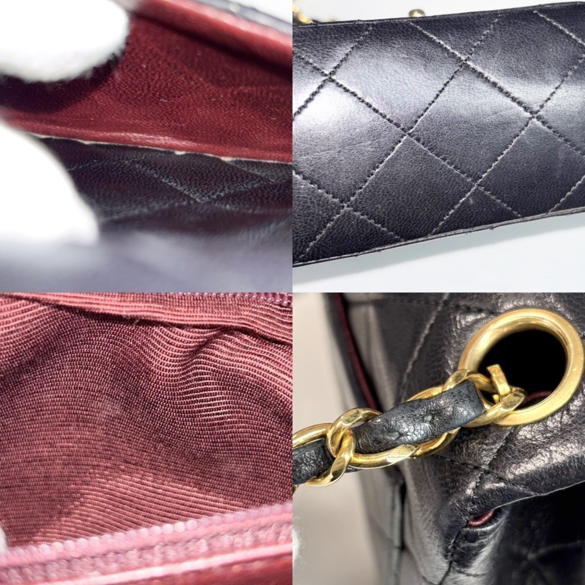 Chanel Black Leather Shoulder Bag (Pre-Owned)