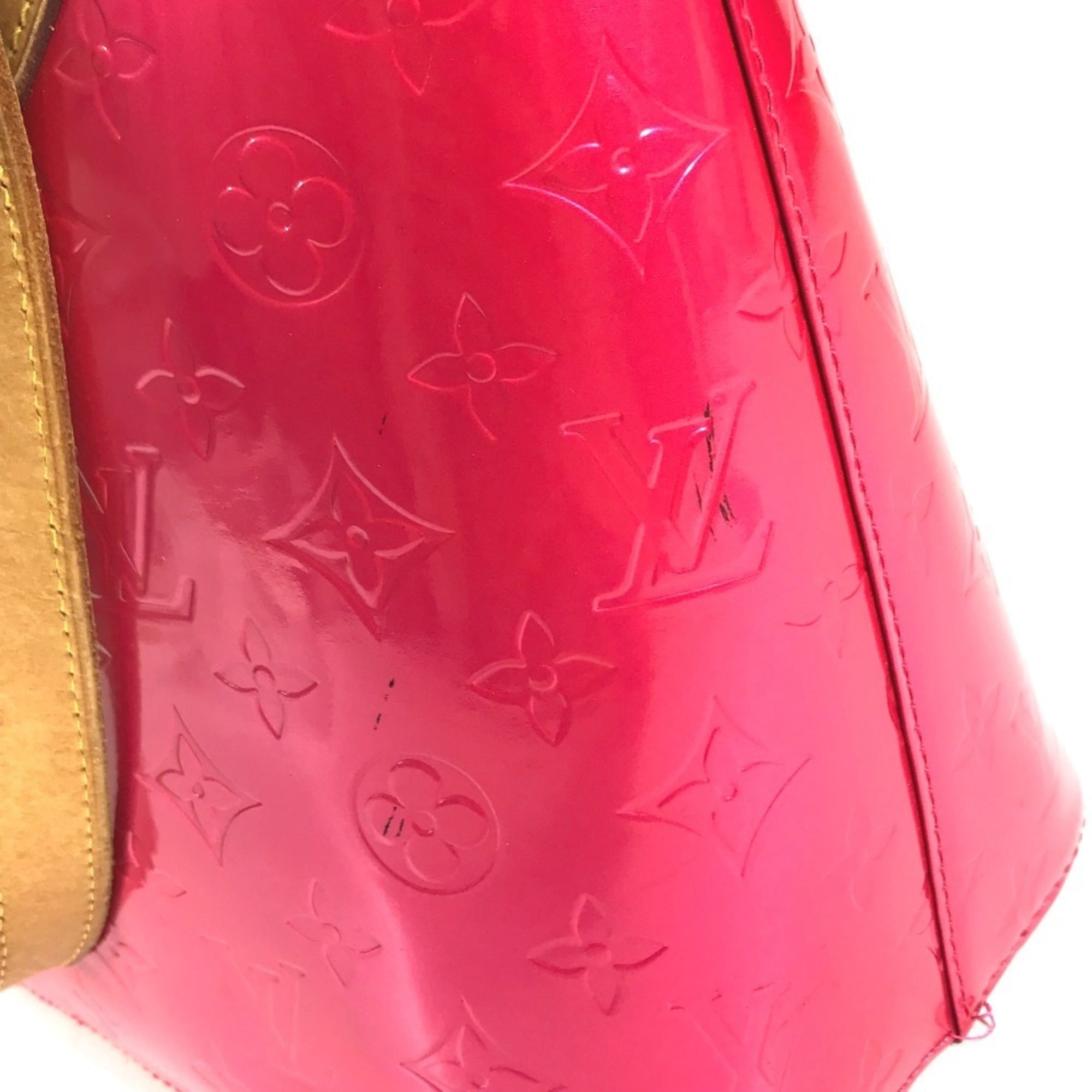 Louis Vuitton Monogram Vernis Fuchsia Pink Monogram Vernis Handbag Shoulder Bag Tote Bag (Pre-Owned)