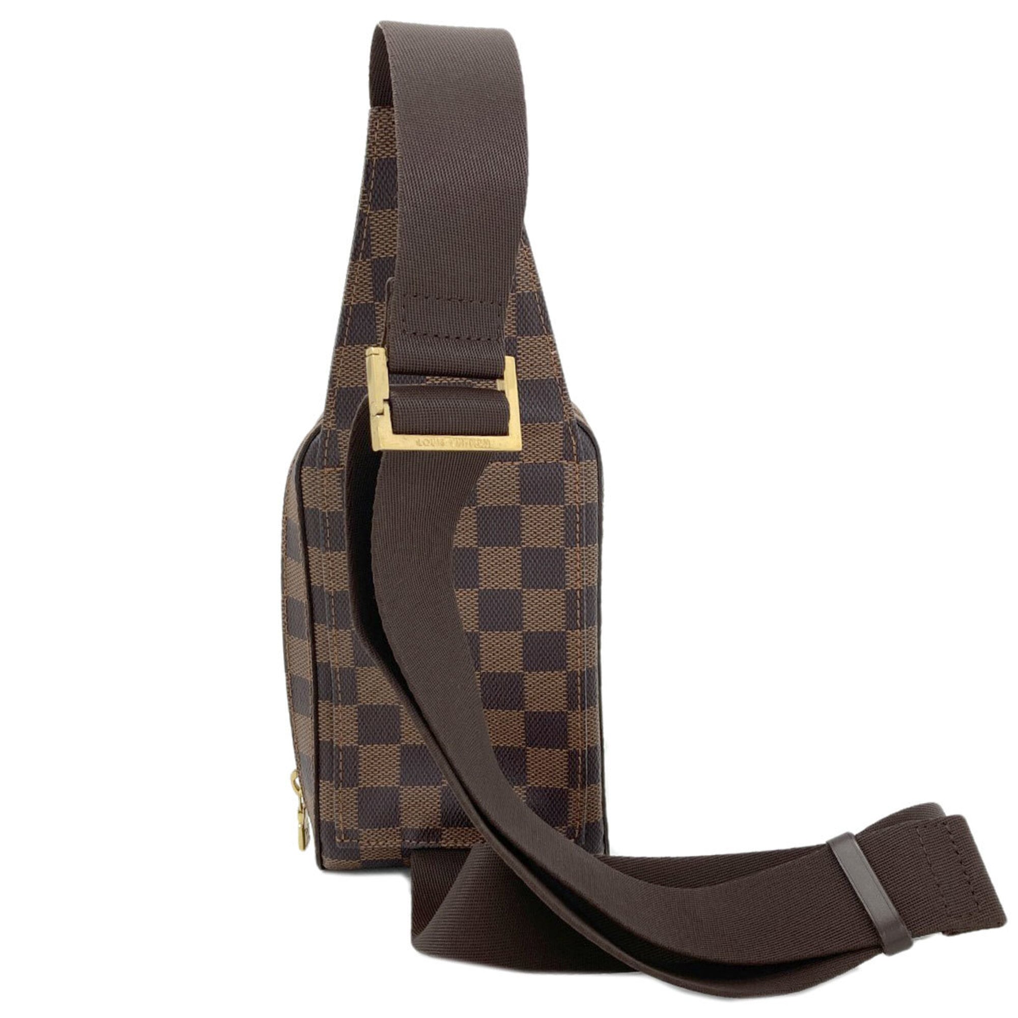 Louis Vuitton Damier Canvas Ebene Damier Canvas Sling Bag (Pre-Owned)