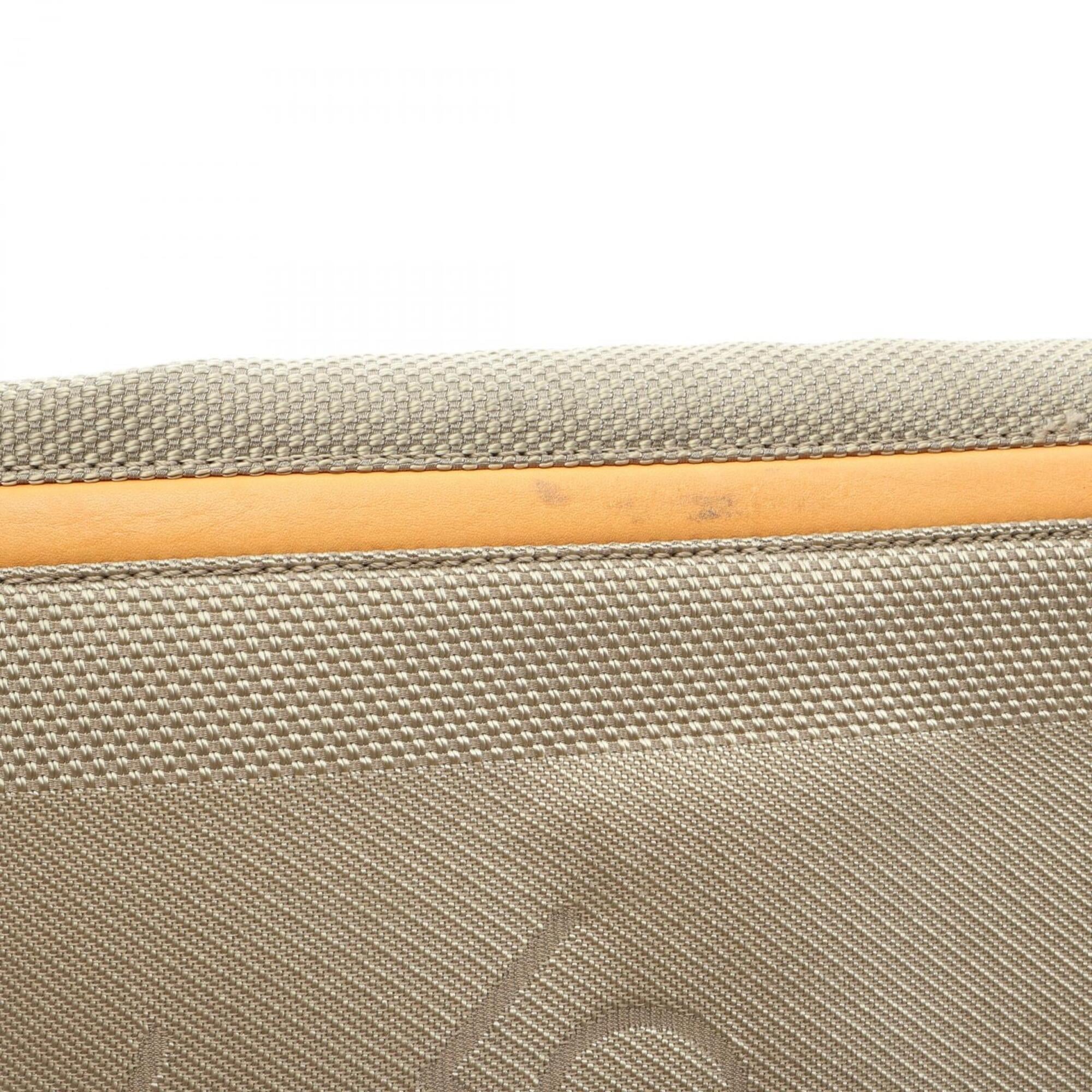 Louis Vuitton Beige Brown Sable Damier Geant Leather Nylon Canvas Boston Bag Handbag (Pre-Owned)